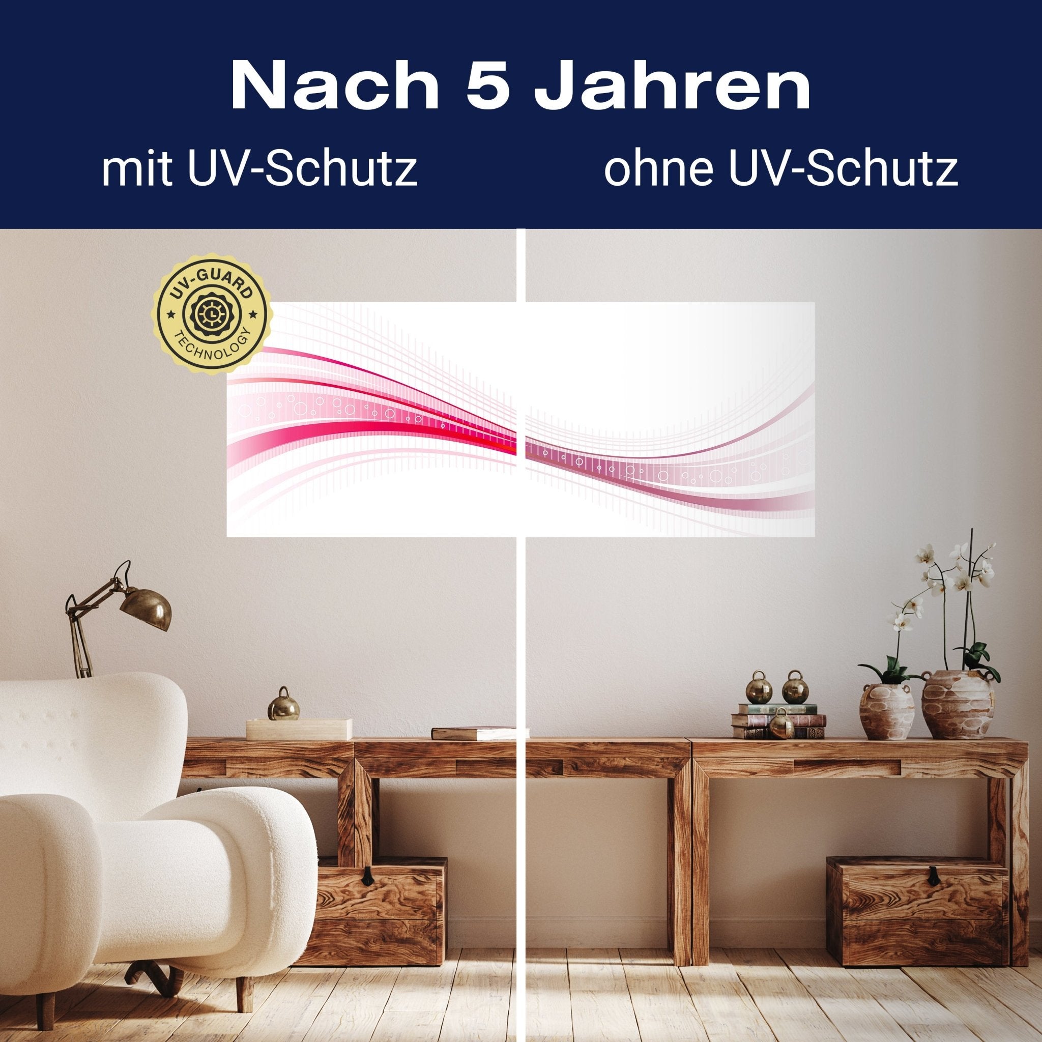 Leinwandbild Pinke Welle M0314 kaufen - Bild 9 Leinwandbild Pinke Welle M0314 kaufen - Bild 9