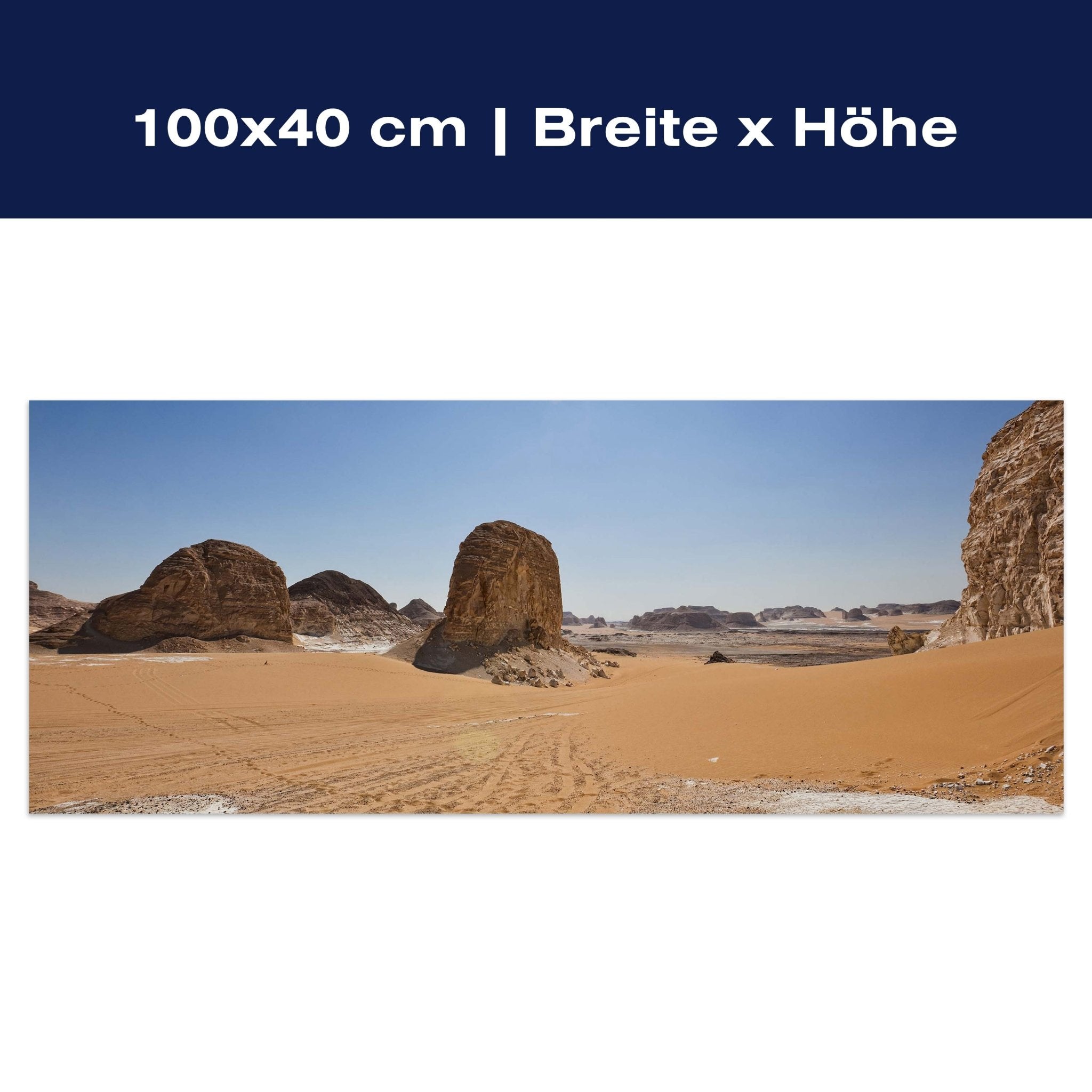 Leinwandbild Wüste am Mittag M0339 Leinwandbild Wüste am Mittag M0339