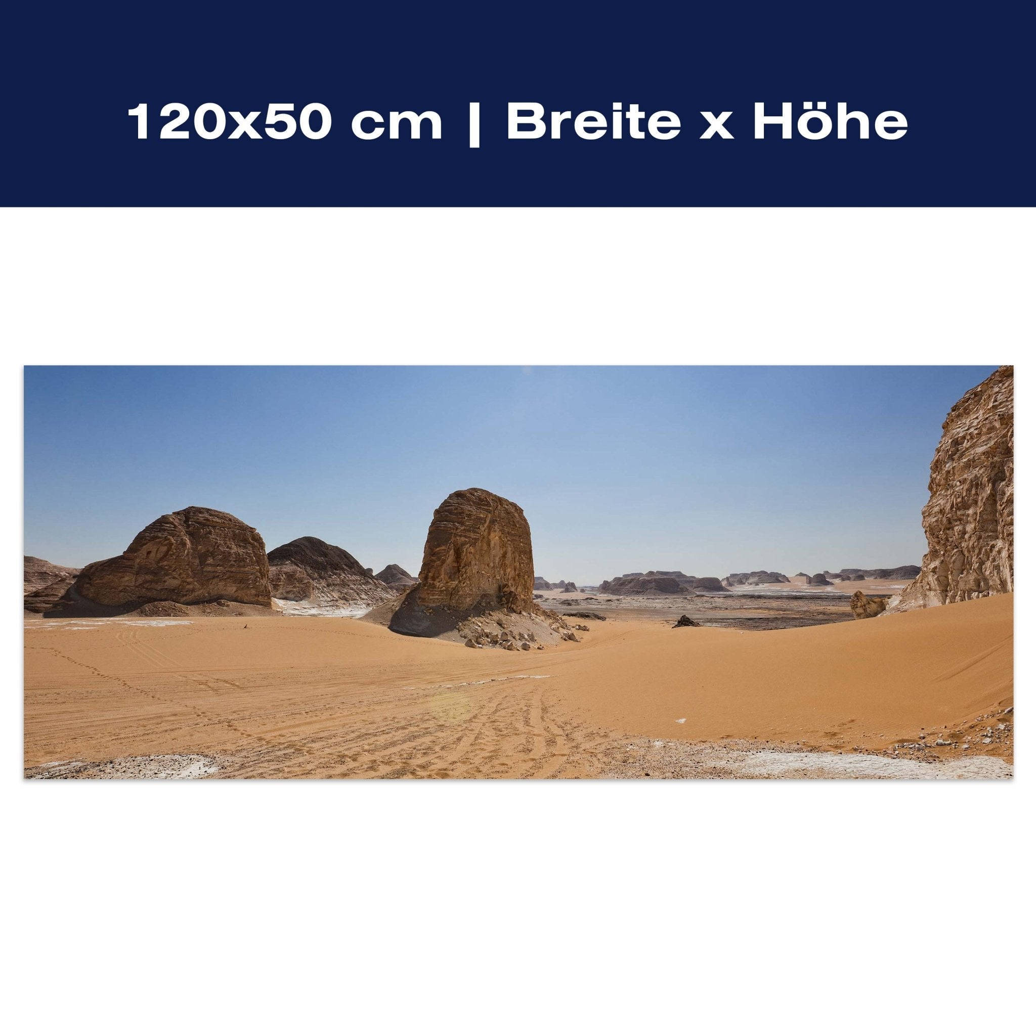 Leinwandbild Wüste am Mittag M0339 Leinwandbild Wüste am Mittag M0339