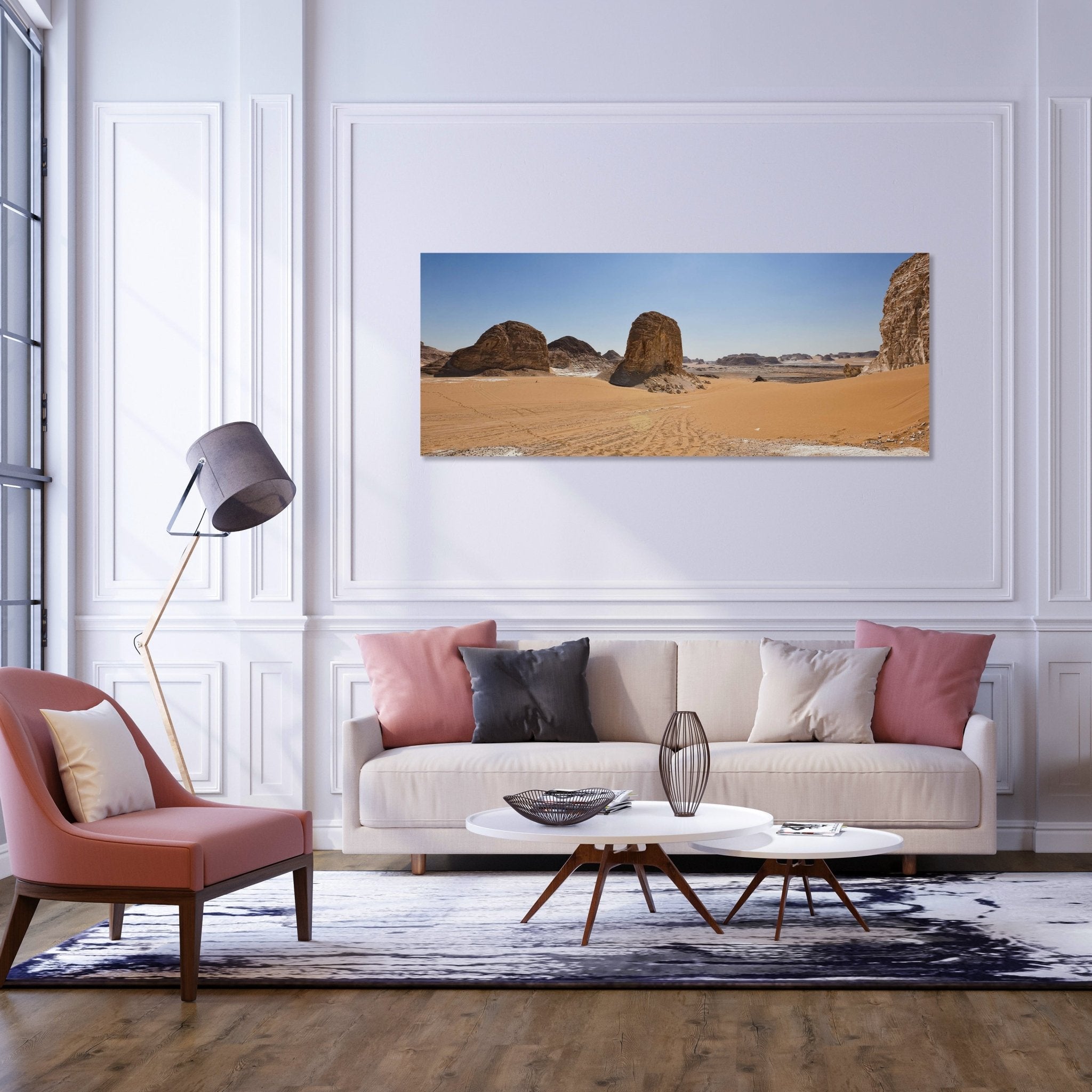 Leinwandbild Wüste am Mittag M0339 kaufen - Bild 2 Leinwandbild Wüste am Mittag M0339 kaufen - Bild 2