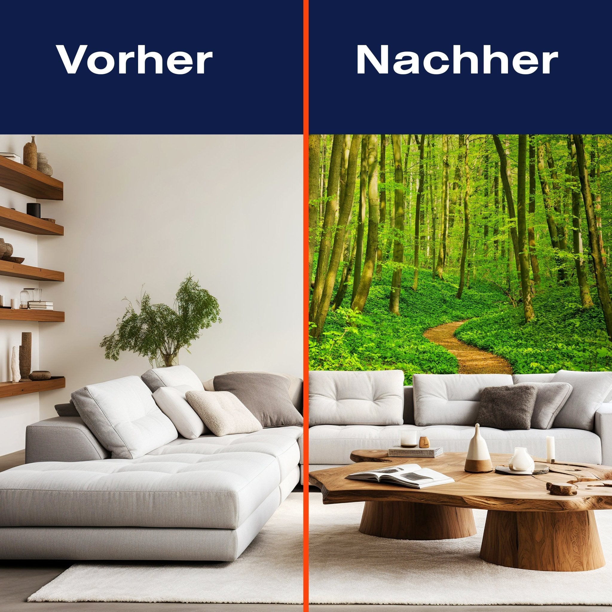 Fototapete Waldweg Natur M0345 - Bild 9 Fototapete Waldweg Natur M0345 - Bild 9