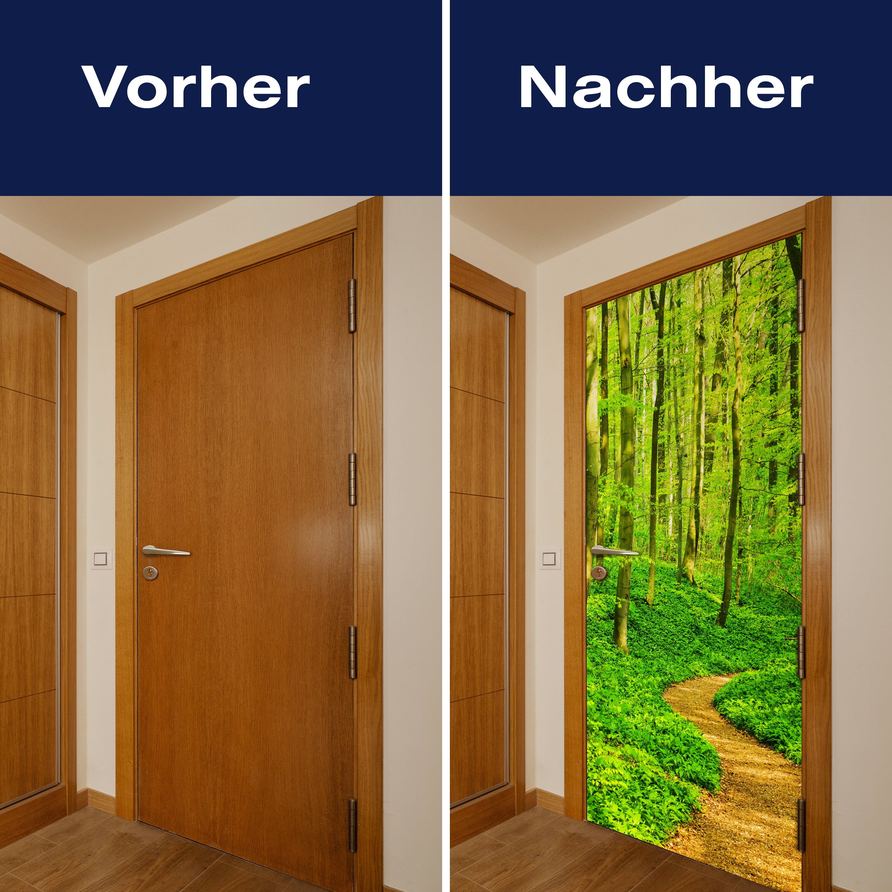 Türtapete Waldpfad M0345 - Bild 10 Türtapete Waldpfad M0345 - Bild 10