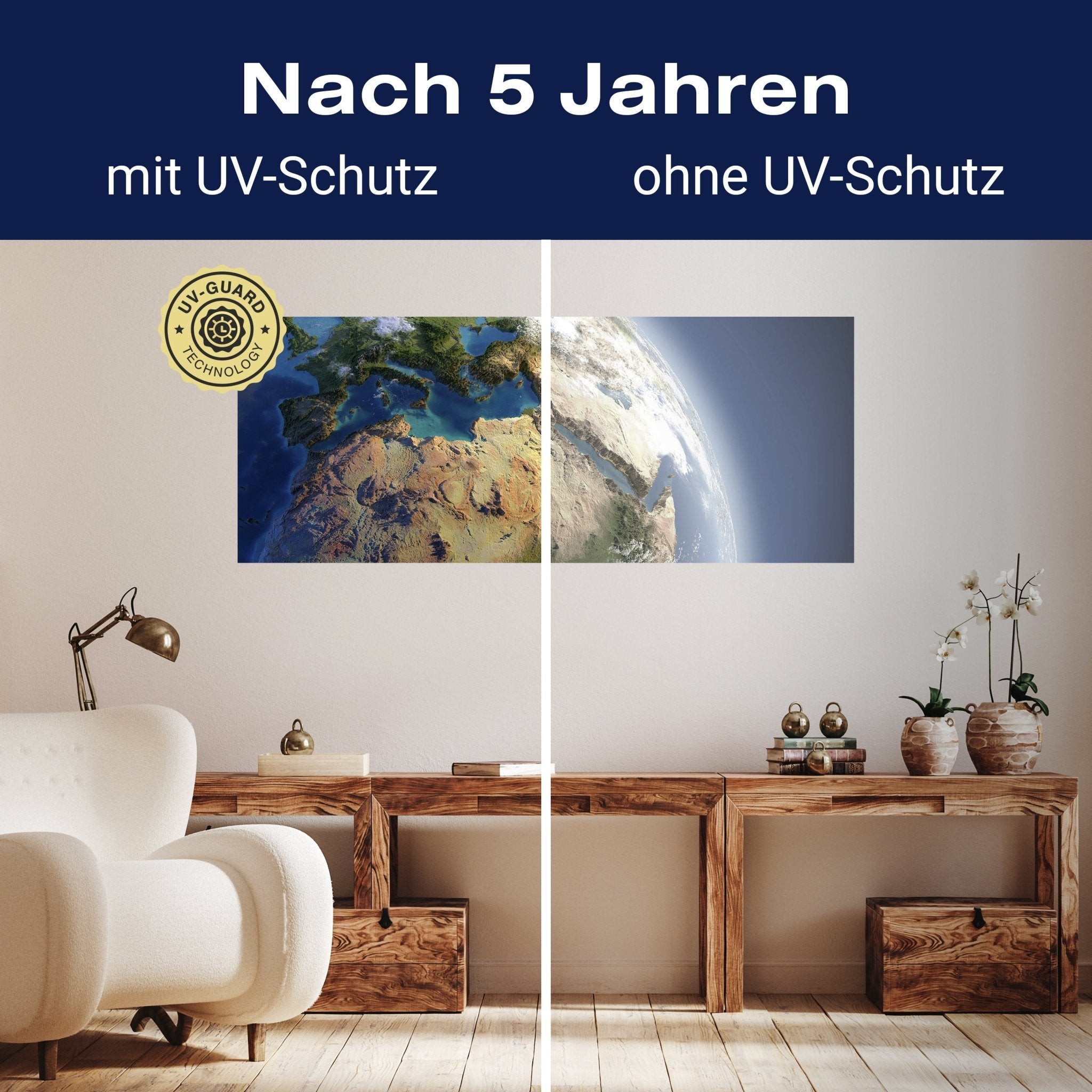 Leinwandbild Blauer Planet M0361 kaufen - Bild 9 Leinwandbild Blauer Planet M0361 kaufen - Bild 9