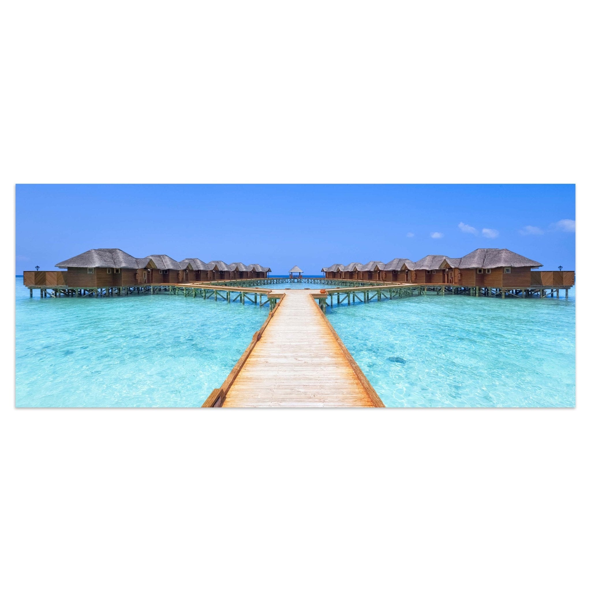 Leinwandbild Malediven Ferienhäuser M0362 kaufen - Bild 1