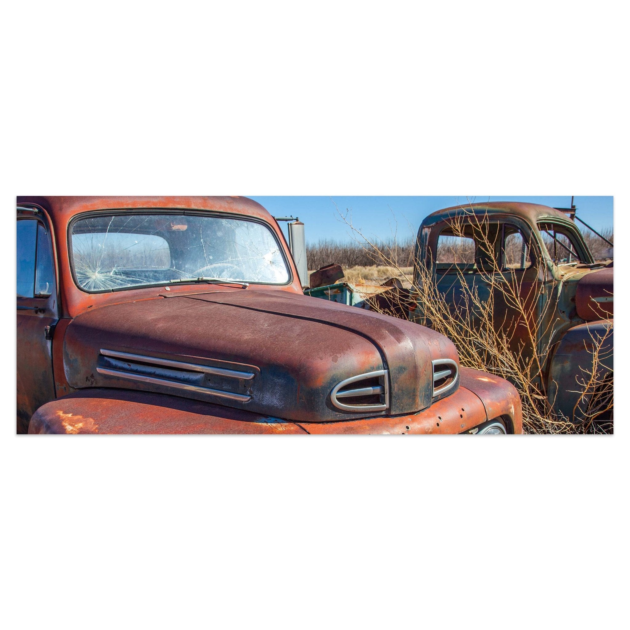 Leinwandbild Roter Picup M0406 kaufen - Bild 1 Leinwandbild Roter Picup M0406 kaufen - Bild 1