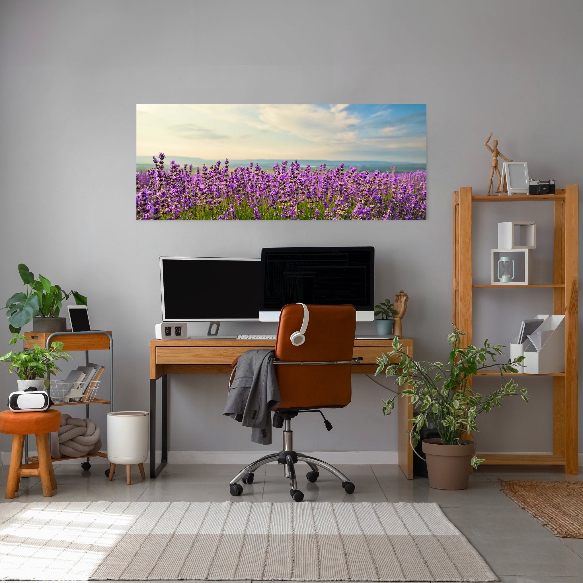 Leinwandbild Lavendel M0411 kaufen - Bild 3