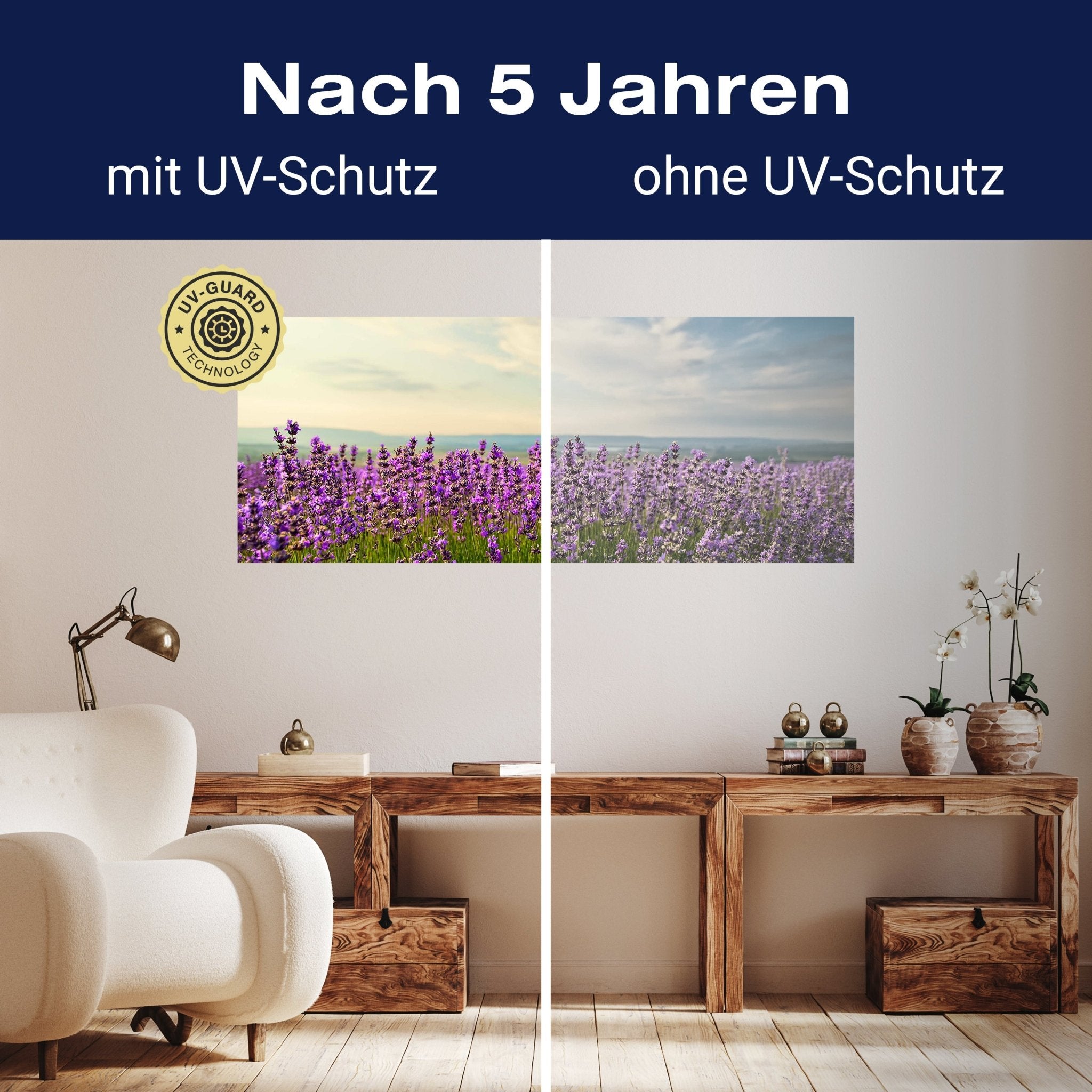 Leinwandbild Lavendel M0411 kaufen - Bild 9 Leinwandbild Lavendel M0411 kaufen - Bild 9