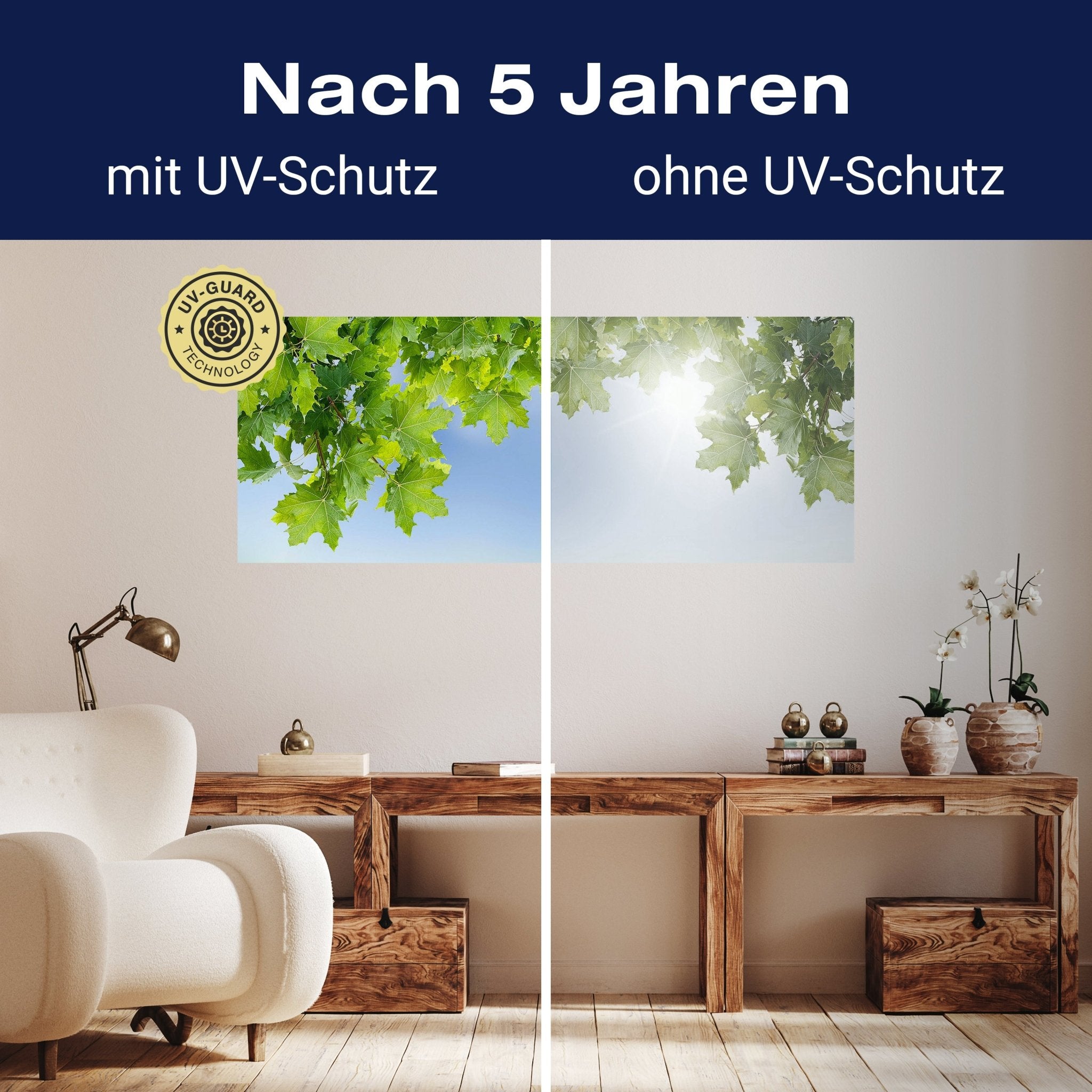 Leinwandbild Weißer Zaun mit Ahornzweigen M0419 kaufen - Bild 9 Leinwandbild Weißer Zaun mit Ahornzweigen M0419 kaufen - Bild 9
