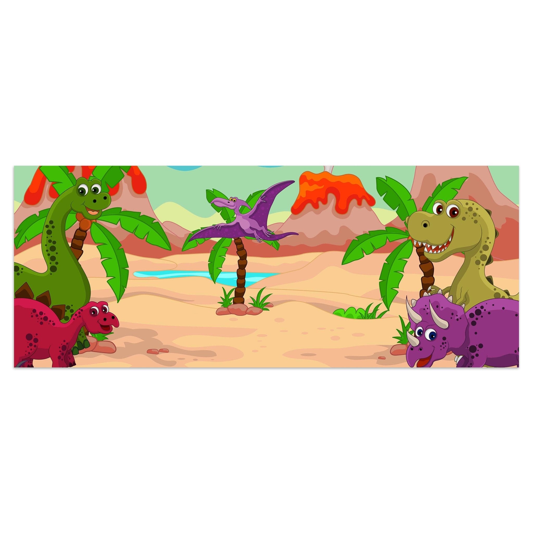 Leinwandbild Dinosaurier M0433 kaufen - Bild 1 Leinwandbild Dinosaurier M0433 kaufen - Bild 1