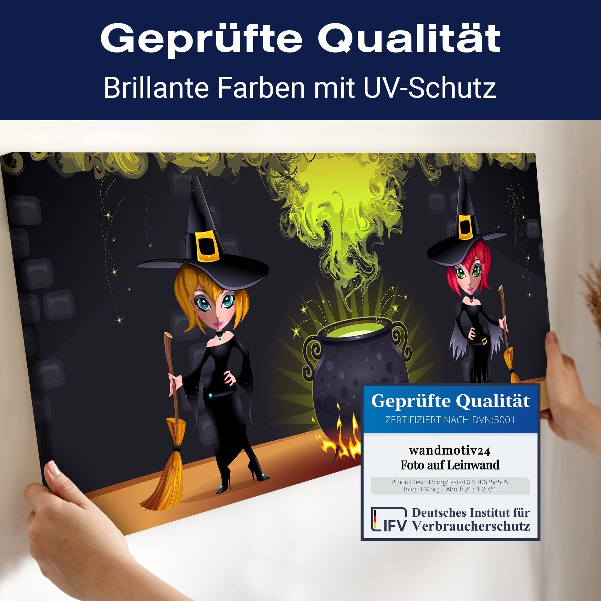Leinwandbild Hexen M0435 kaufen - Bild 4 Leinwandbild Hexen M0435 kaufen - Bild 4