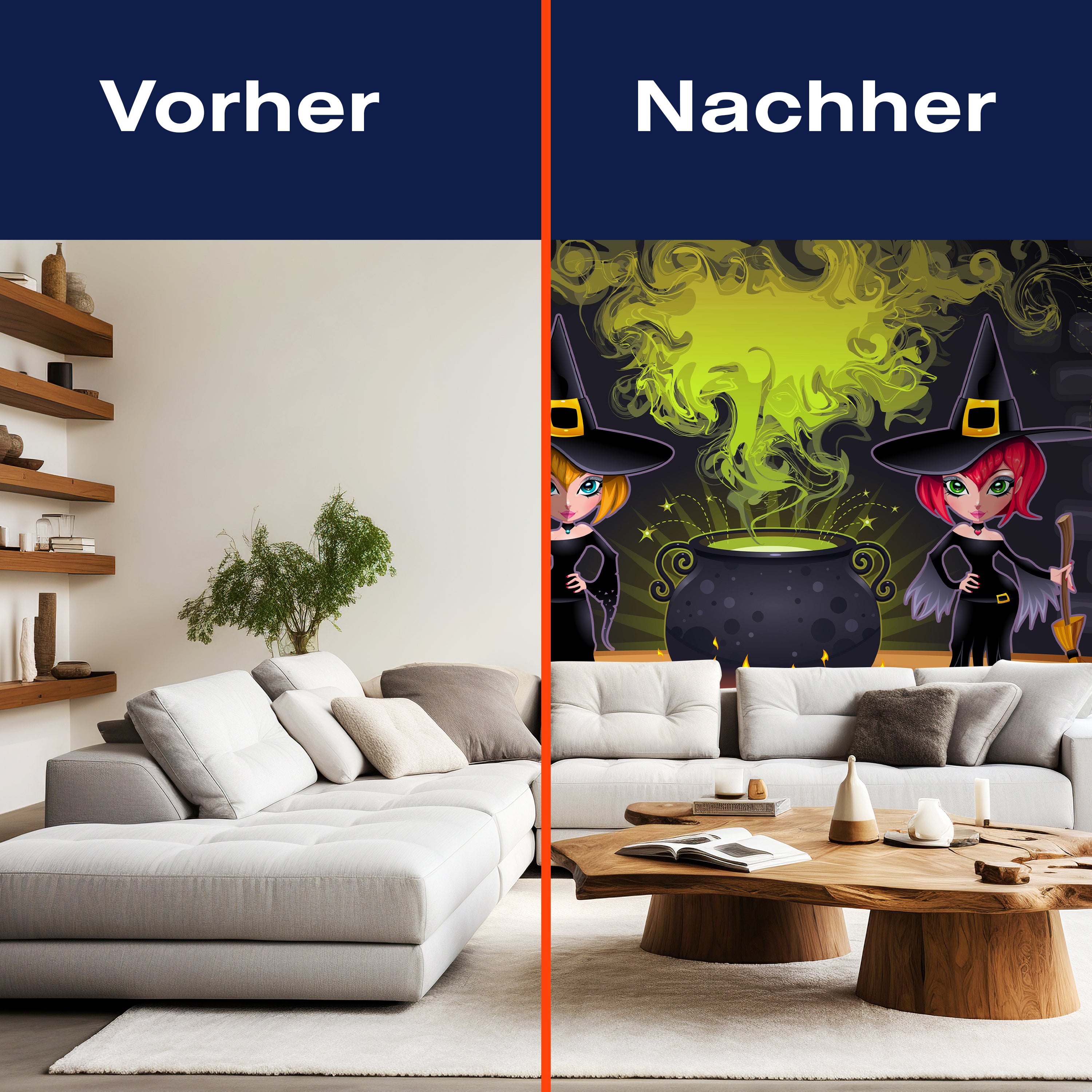 Fototapete Kinderzimmer Hexen M0435 - Bild 9 Fototapete Kinderzimmer Hexen M0435 - Bild 9
