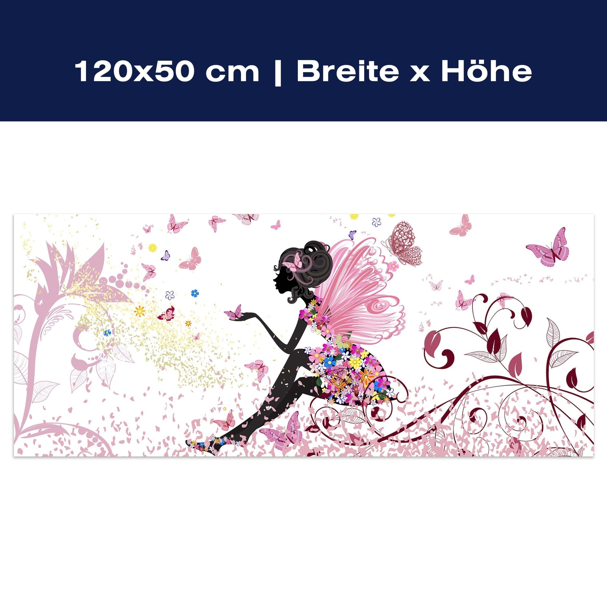 Leinwandbild Schmetterlingselfe M0438 Leinwandbild Schmetterlingselfe M0438