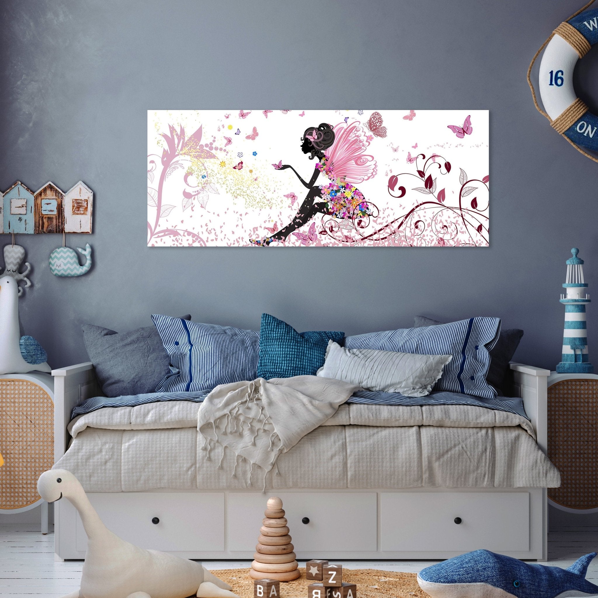 Leinwandbild Schmetterlingselfe M0438 kaufen - Bild 3 Leinwandbild Schmetterlingselfe M0438 kaufen - Bild 3