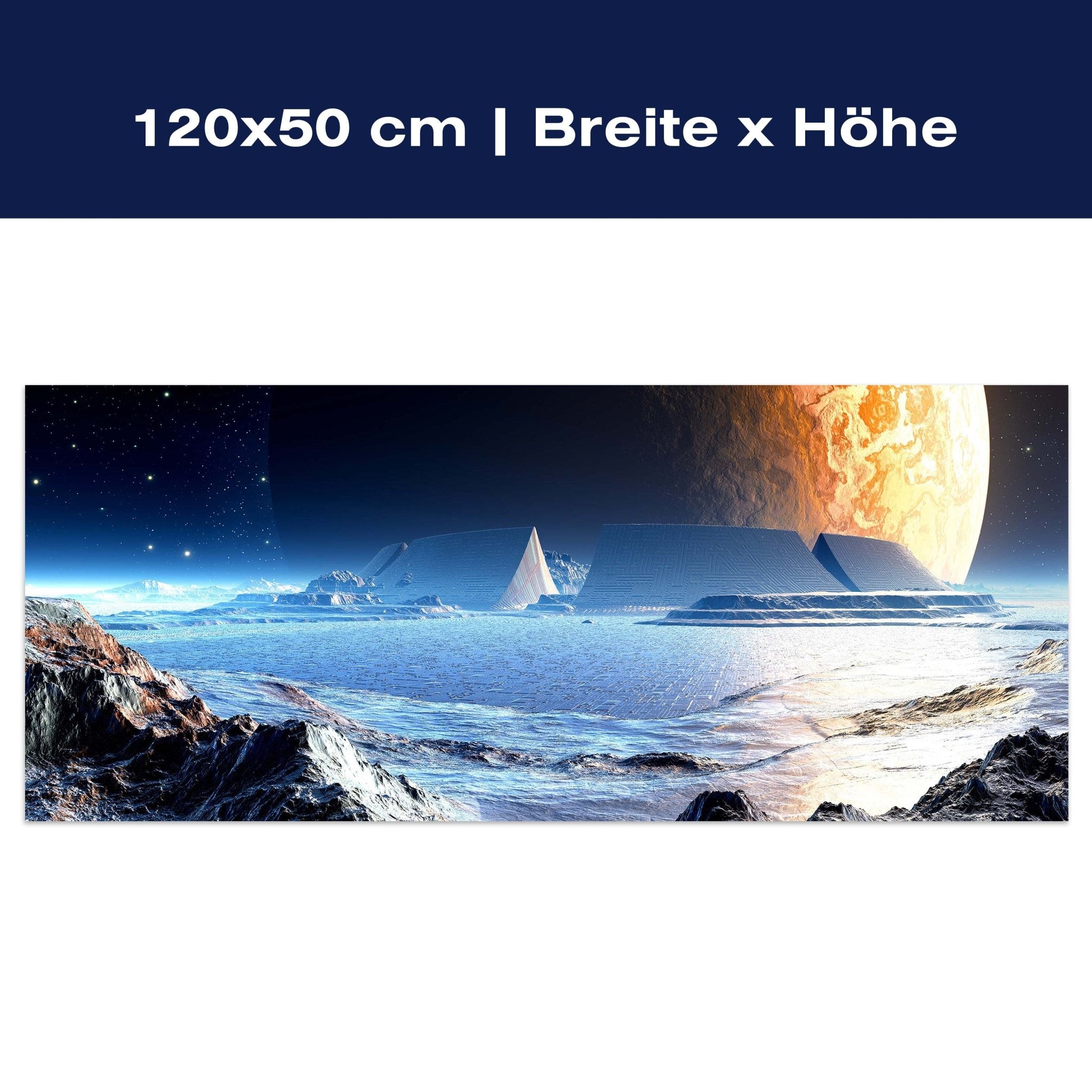 Leinwandbild Neuer Planet M0441 Leinwandbild Neuer Planet M0441