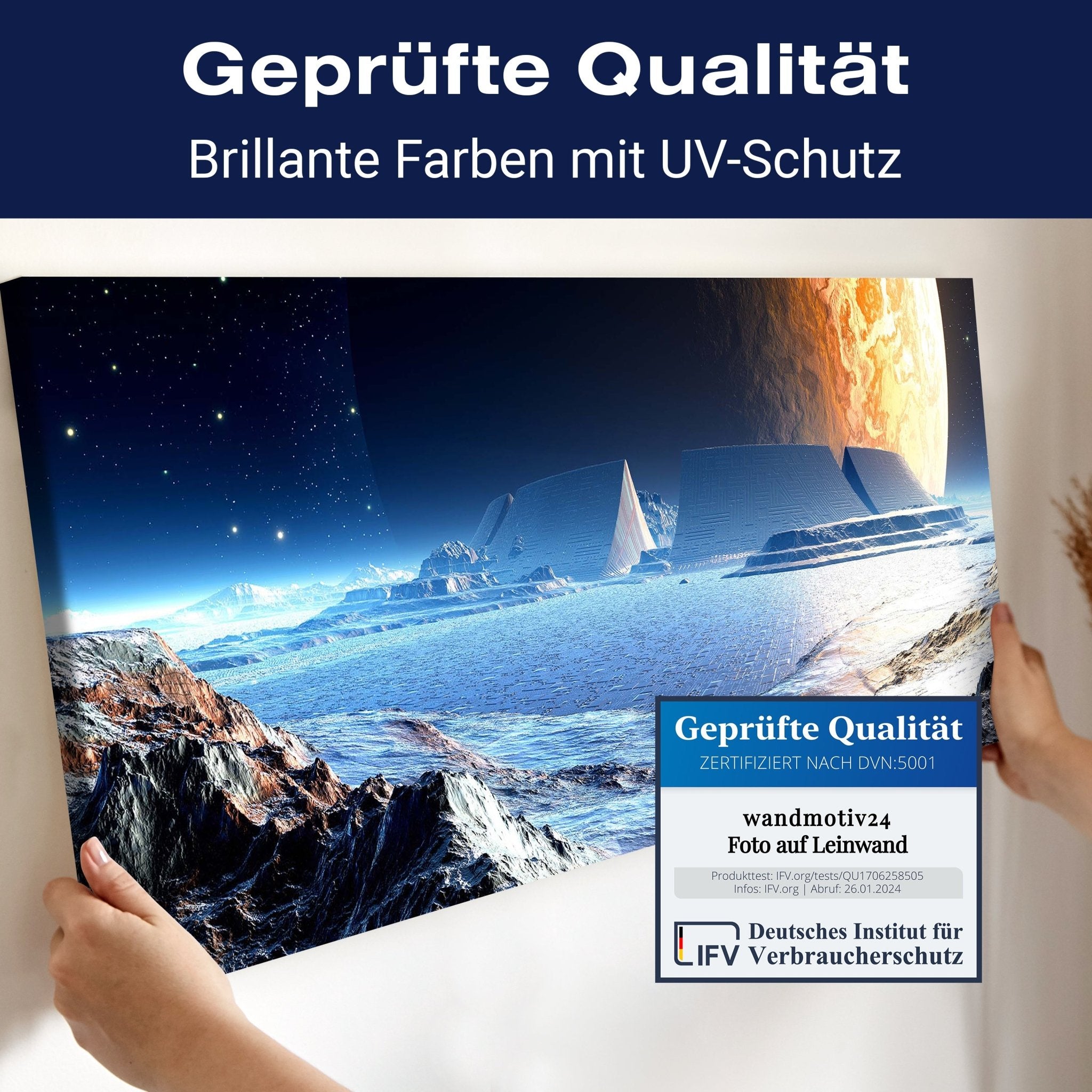 Leinwandbild Neuer Planet M0441 kaufen - Bild 4 Leinwandbild Neuer Planet M0441 kaufen - Bild 4