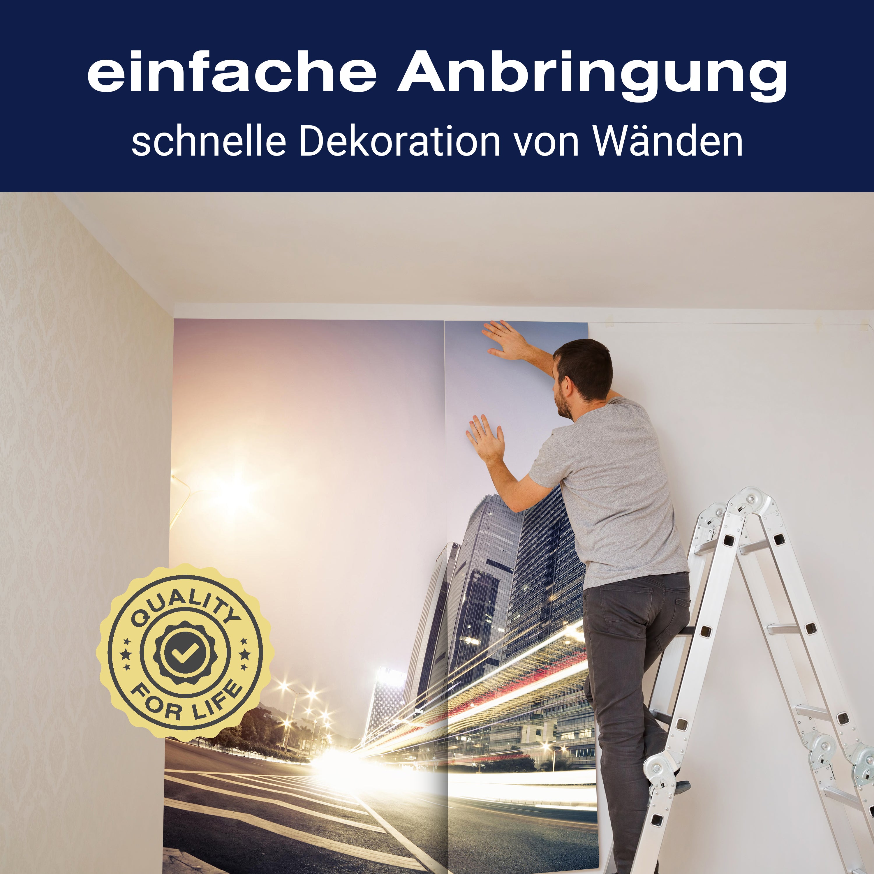 Fototapete City lights M0442 - Bild 3 Fototapete City lights M0442 - Bild 3