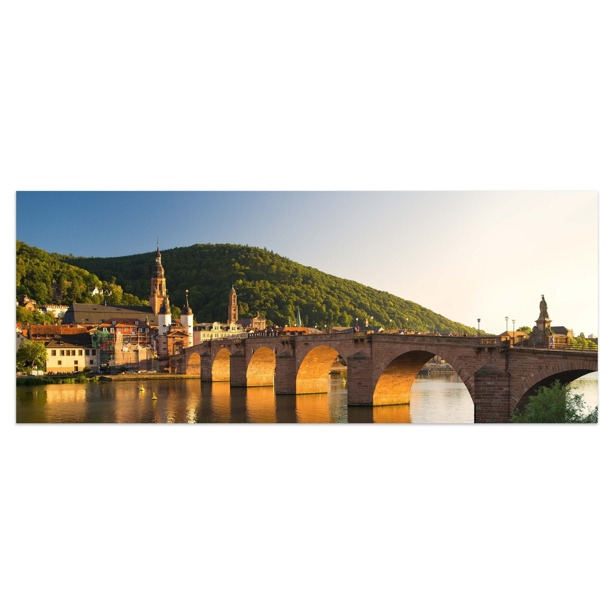 Leinwandbild Alte Brücke Heidelberg M0447 kaufen - Bild 1