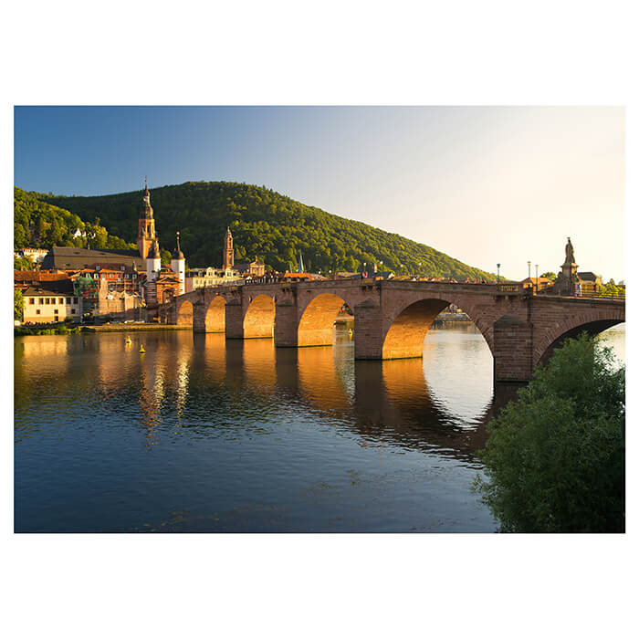 Fototapete Alte Brücke Heidelberg M0447 - Bild 2 Fototapete Alte Brücke Heidelberg M0447 - Bild 2