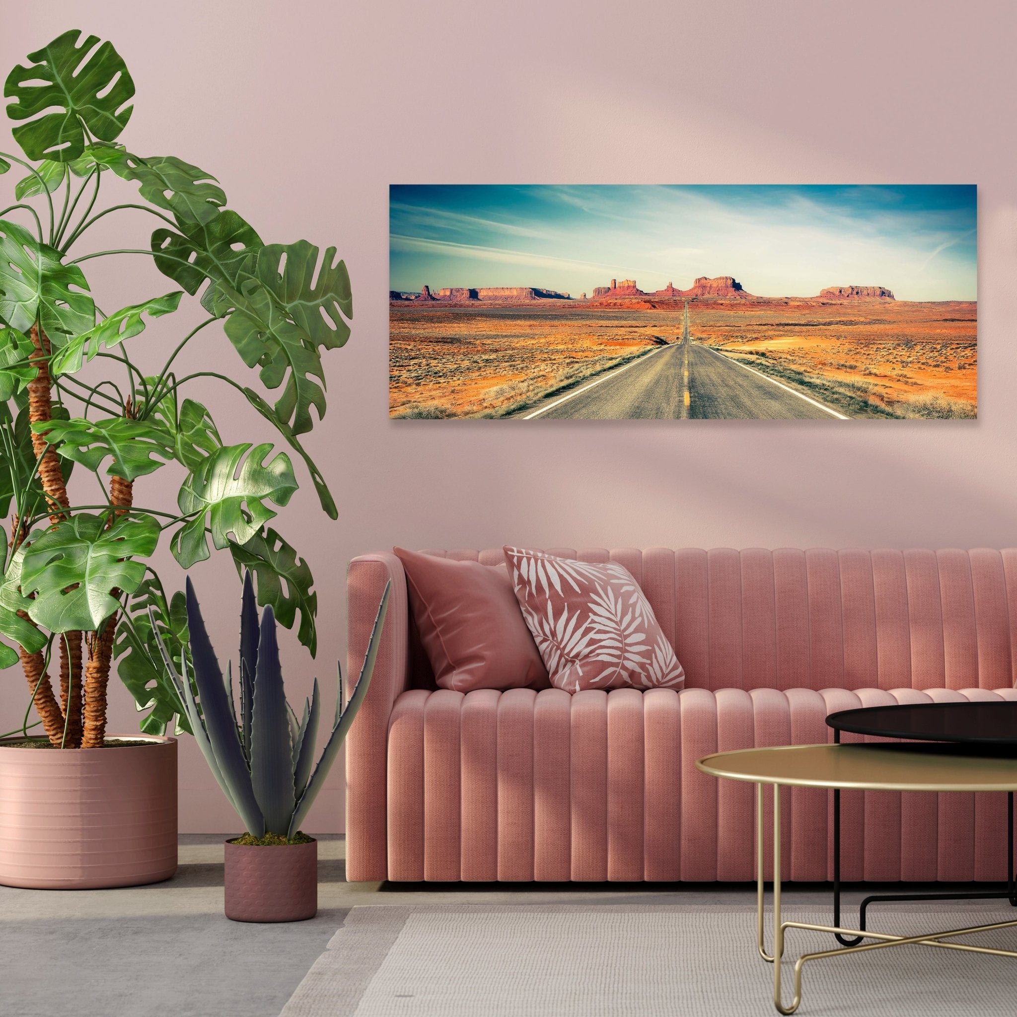 Leinwandbild Highway Monument Valley M0457 kaufen - Bild 3 Leinwandbild Highway Monument Valley M0457 kaufen - Bild 3