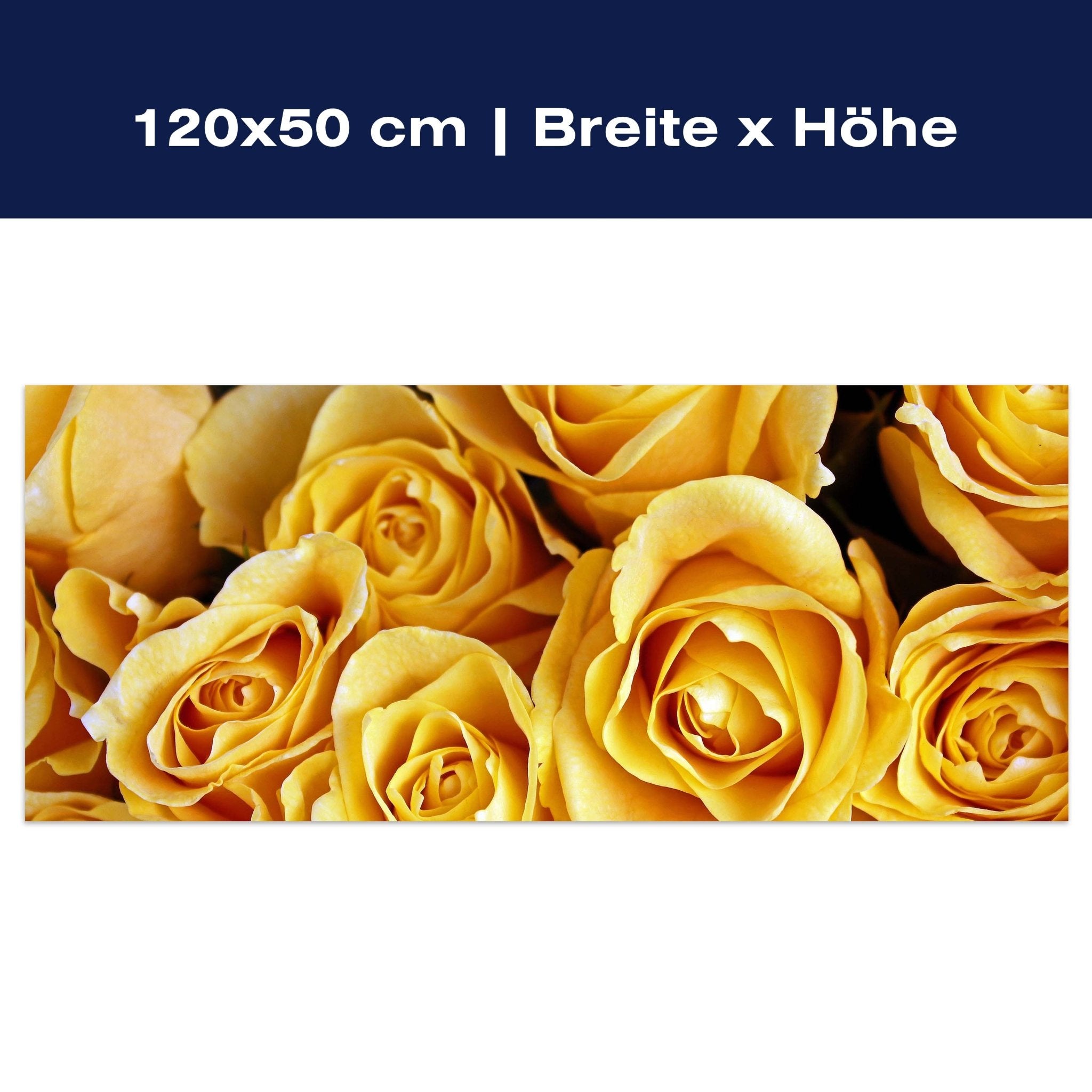 Leinwandbild Gelbe Rosen M0462 Leinwandbild Gelbe Rosen M0462