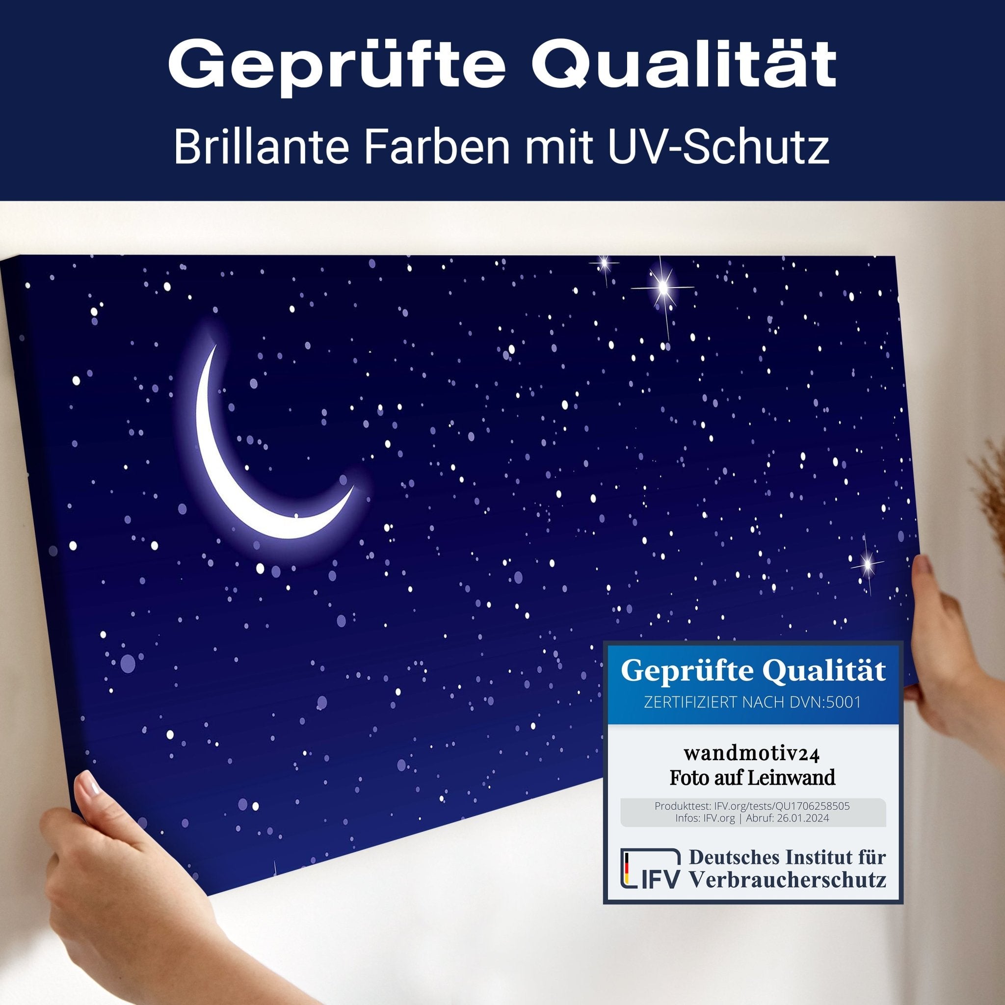 Leinwandbild Sternennacht M0470 kaufen - Bild 4 Leinwandbild Sternennacht M0470 kaufen - Bild 4