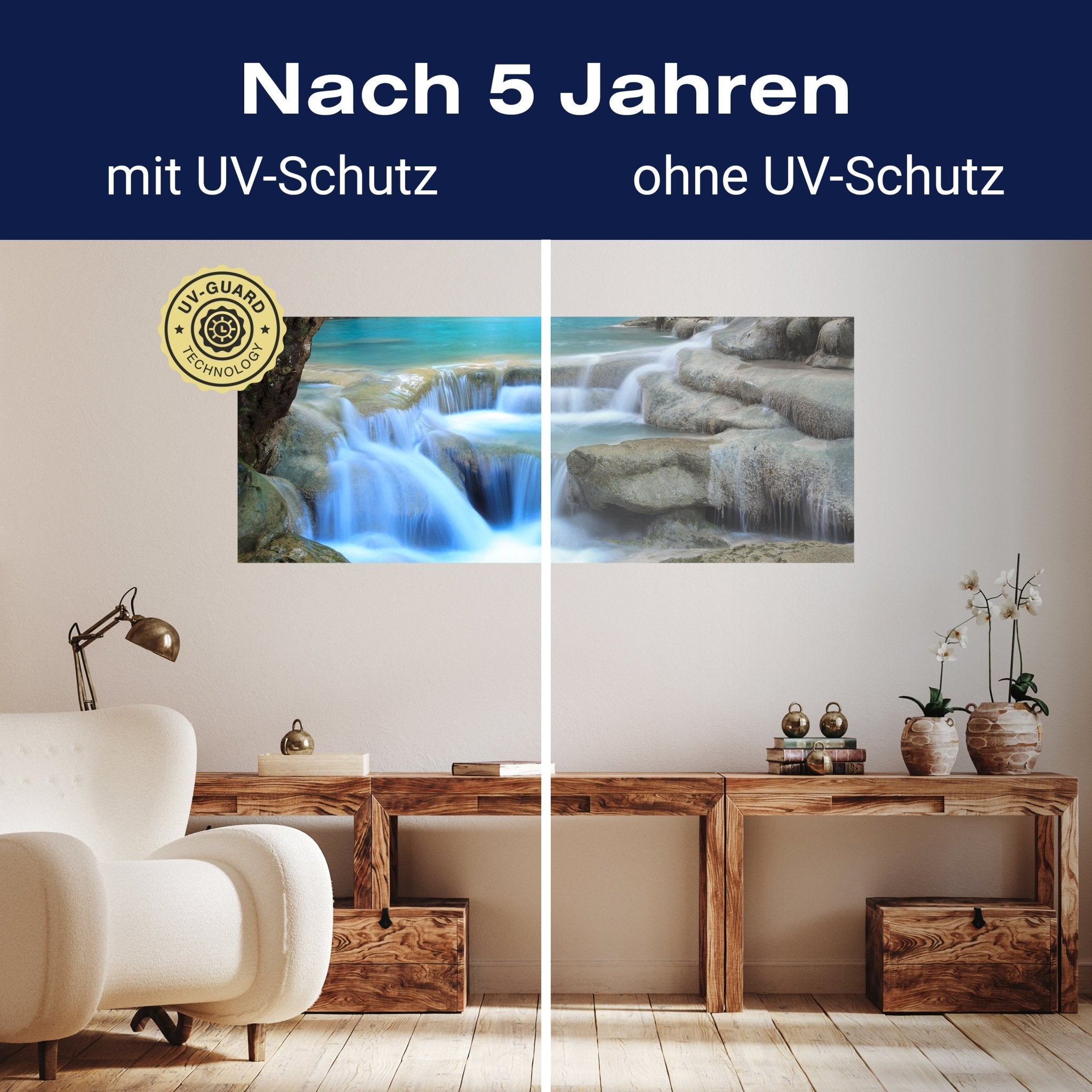 Leinwandbild Wasserfall im Wald M0485 kaufen - Bild 9 Leinwandbild Wasserfall im Wald M0485 kaufen - Bild 9