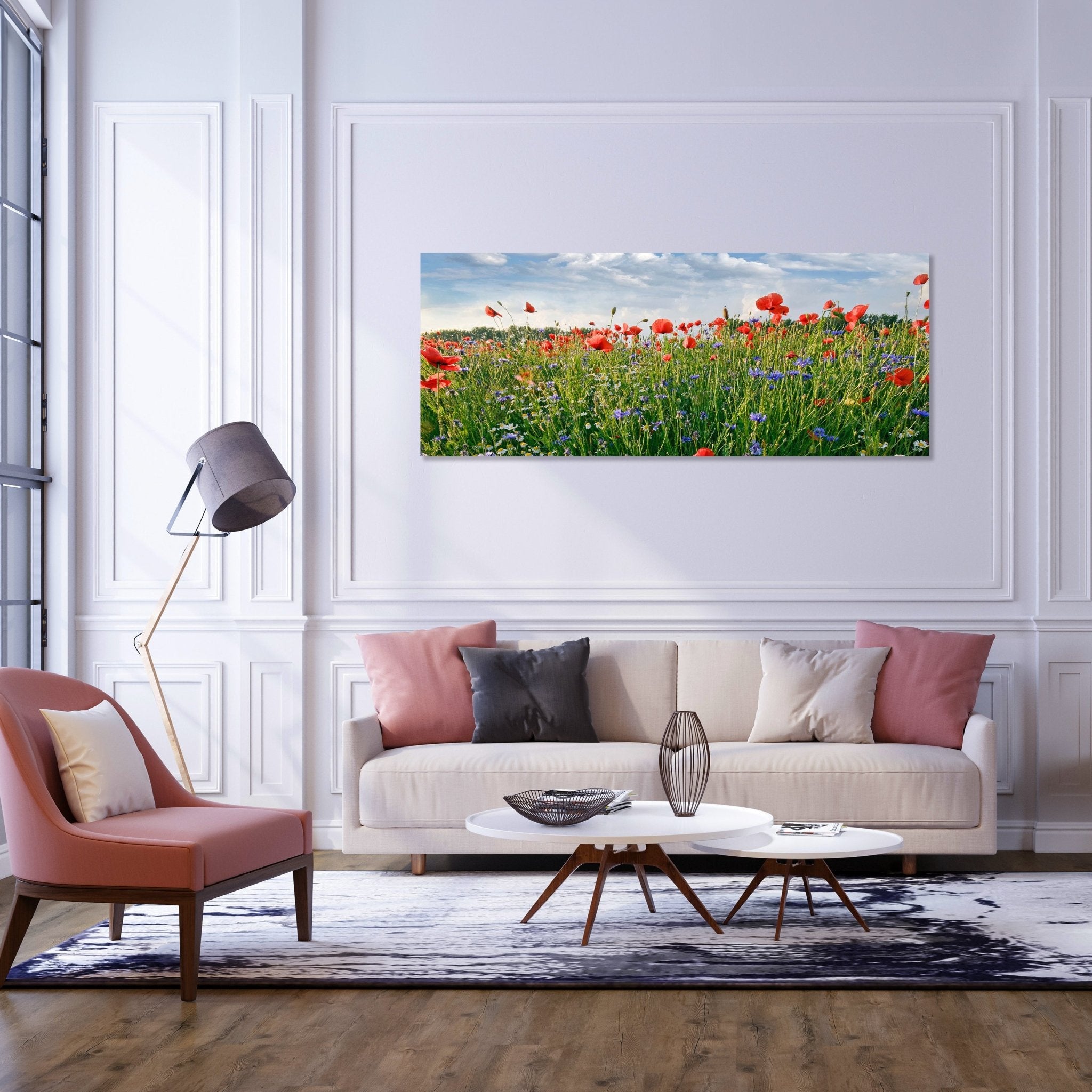 Leinwandbild Blumenwiese M0493 kaufen - Bild 2 Leinwandbild Blumenwiese M0493 kaufen - Bild 2