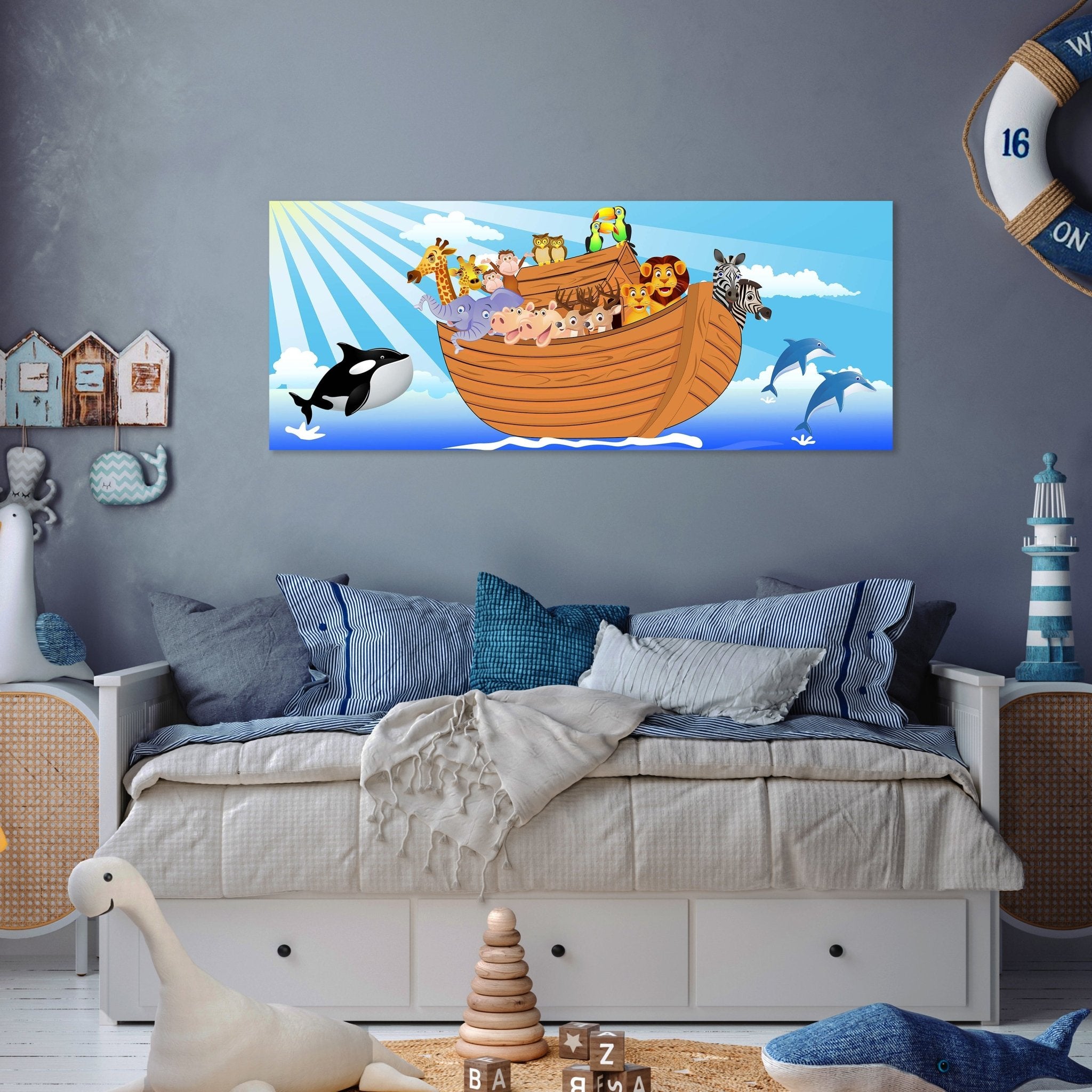 Leinwandbild Noahs Arche M0503 kaufen - Bild 3 Leinwandbild Noahs Arche M0503 kaufen - Bild 3