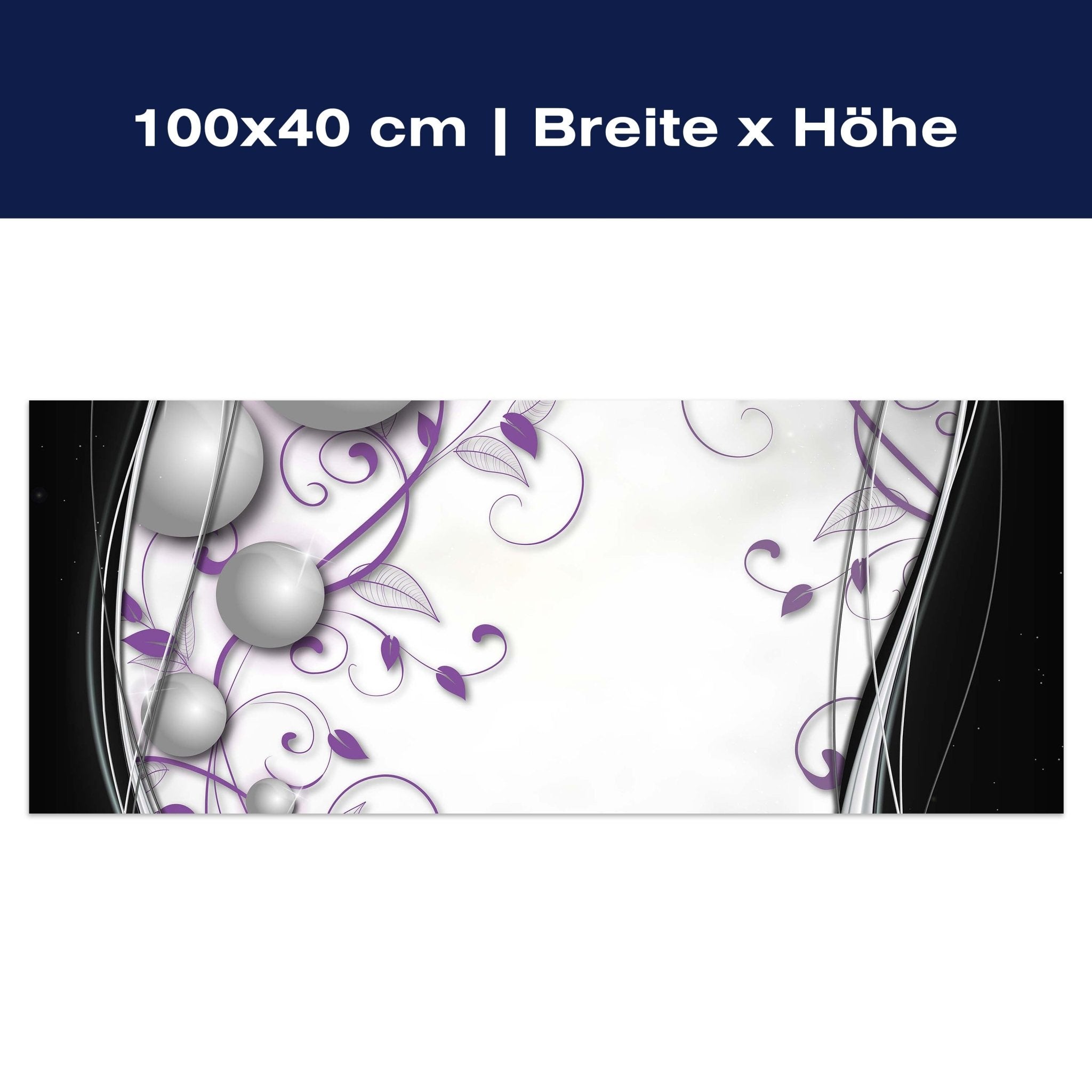 Leinwandbild elegante Kugeln abstrakt M0527 Leinwandbild elegante Kugeln abstrakt M0527