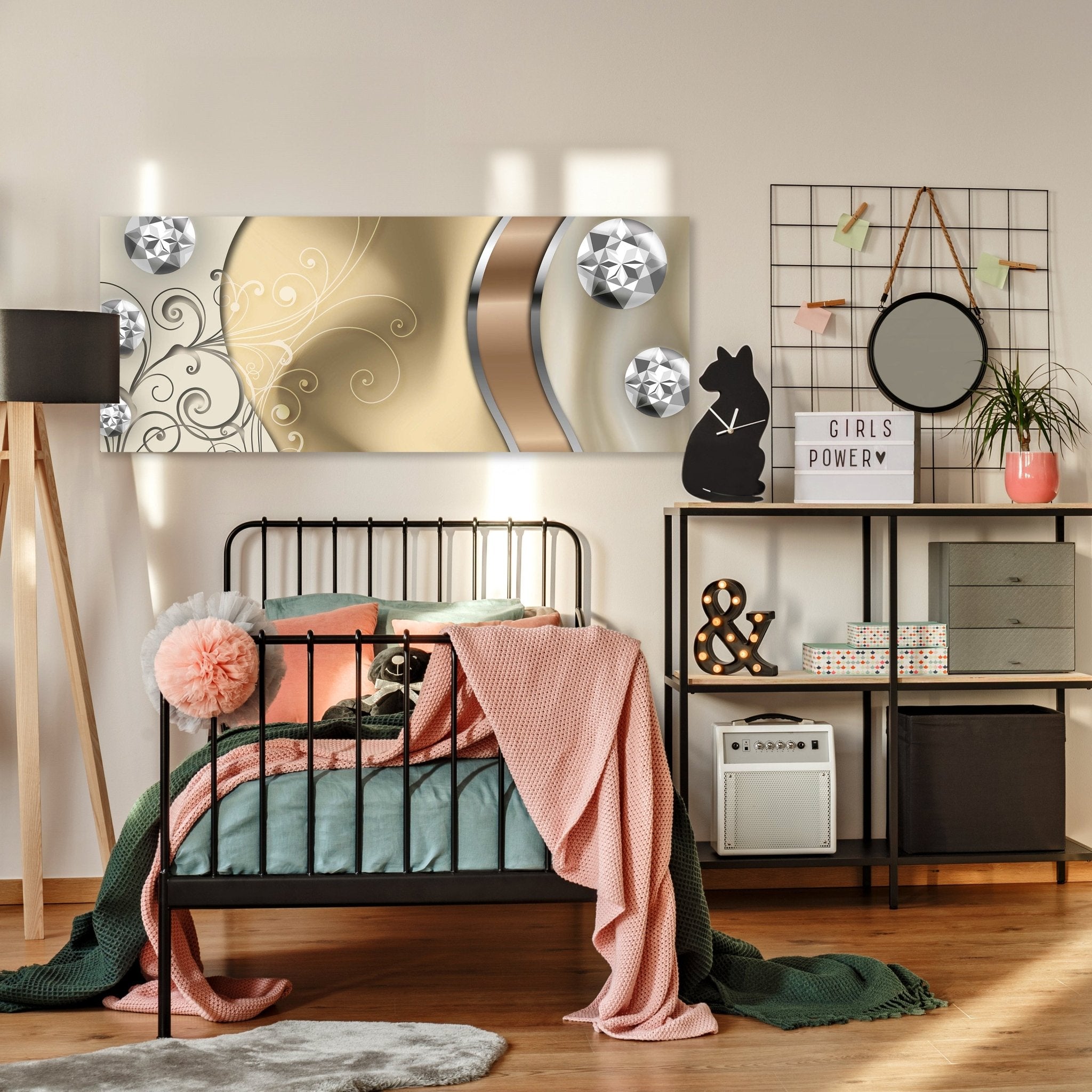 Leinwandbild elegante Diamanten abstrakt M0528 kaufen - Bild 3 Leinwandbild elegante Diamanten abstrakt M0528 kaufen - Bild 3