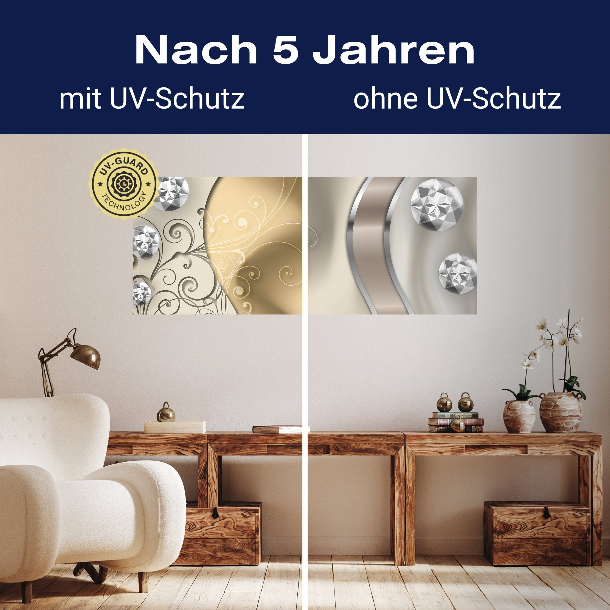 Leinwandbild elegante Diamanten abstrakt M0528 kaufen - Bild 9 Leinwandbild elegante Diamanten abstrakt M0528 kaufen - Bild 9