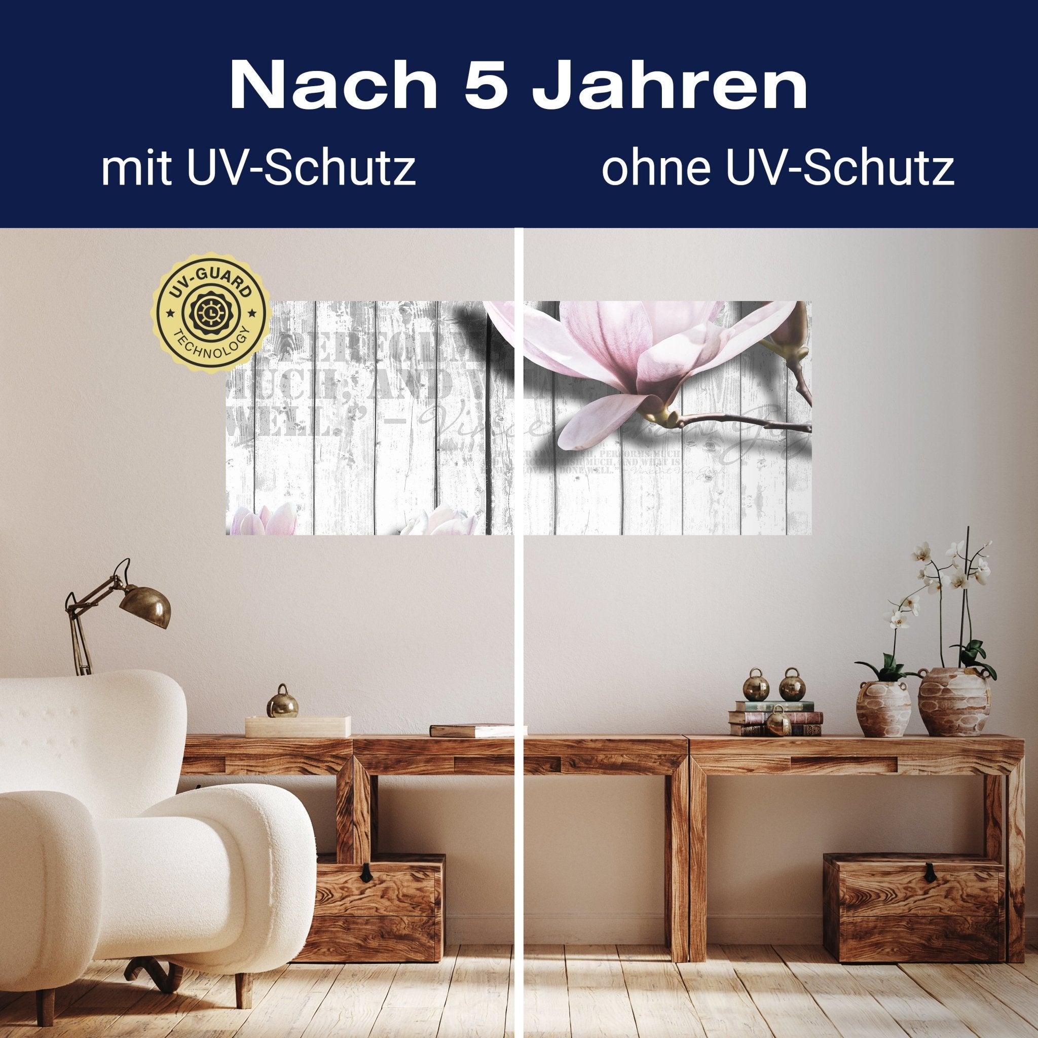 Leinwandbild Holz rosa Blüten M0540 kaufen - Bild 9 Leinwandbild Holz rosa Blüten M0540 kaufen - Bild 9