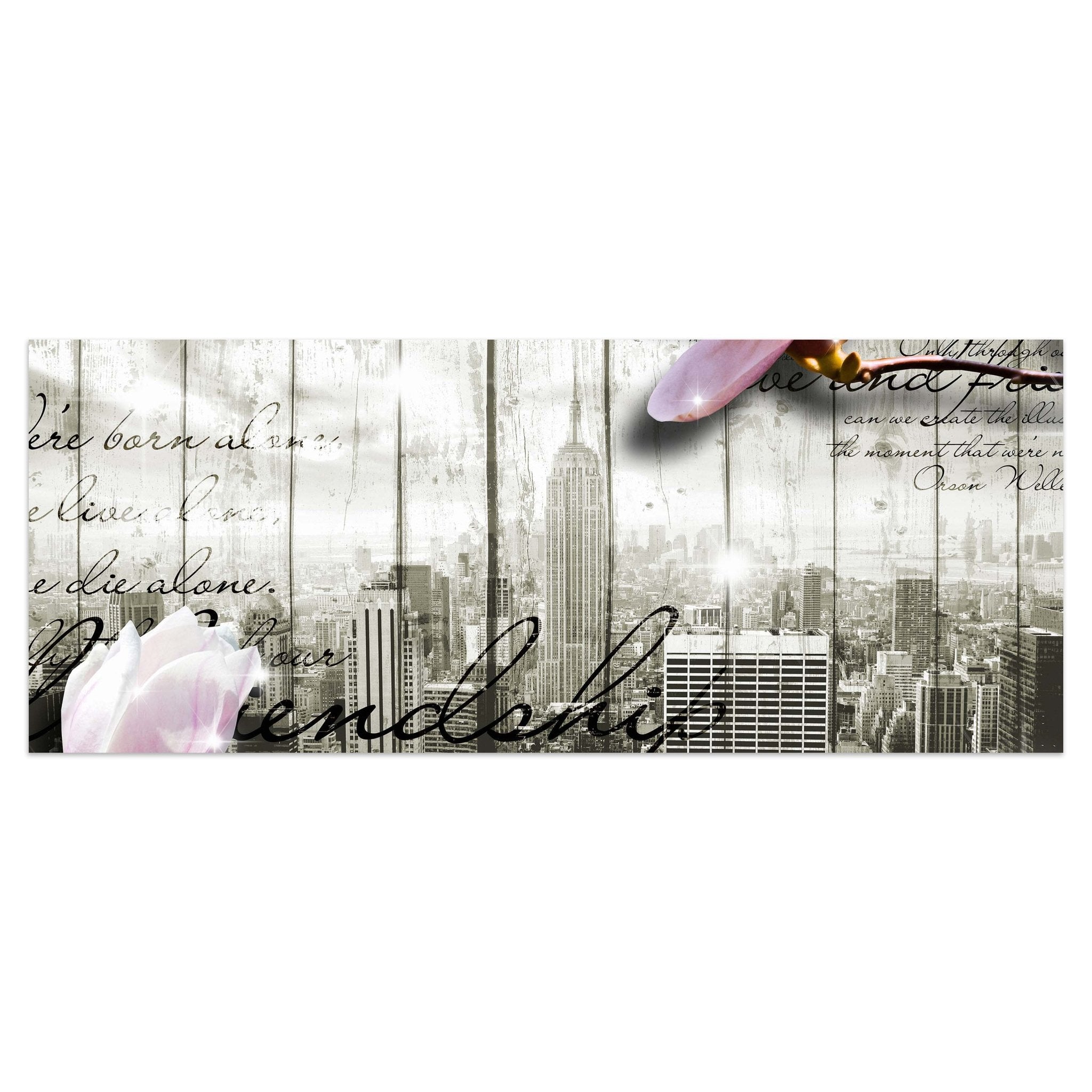 Leinwandbild Style New York Blüten M0546 kaufen - Bild 1 Leinwandbild Style New York Blüten M0546 kaufen - Bild 1