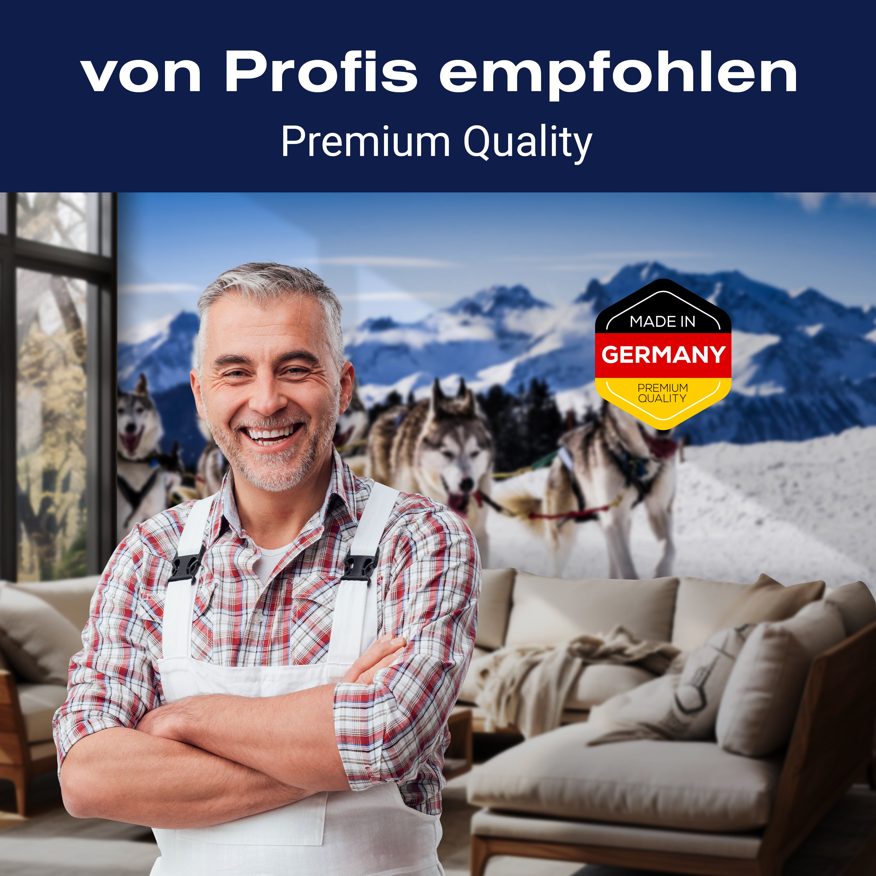 Fototapete Schlittenhunde in Speed Racing M0559 - Bild 5 Fototapete Schlittenhunde in Speed Racing M0559 - Bild 5