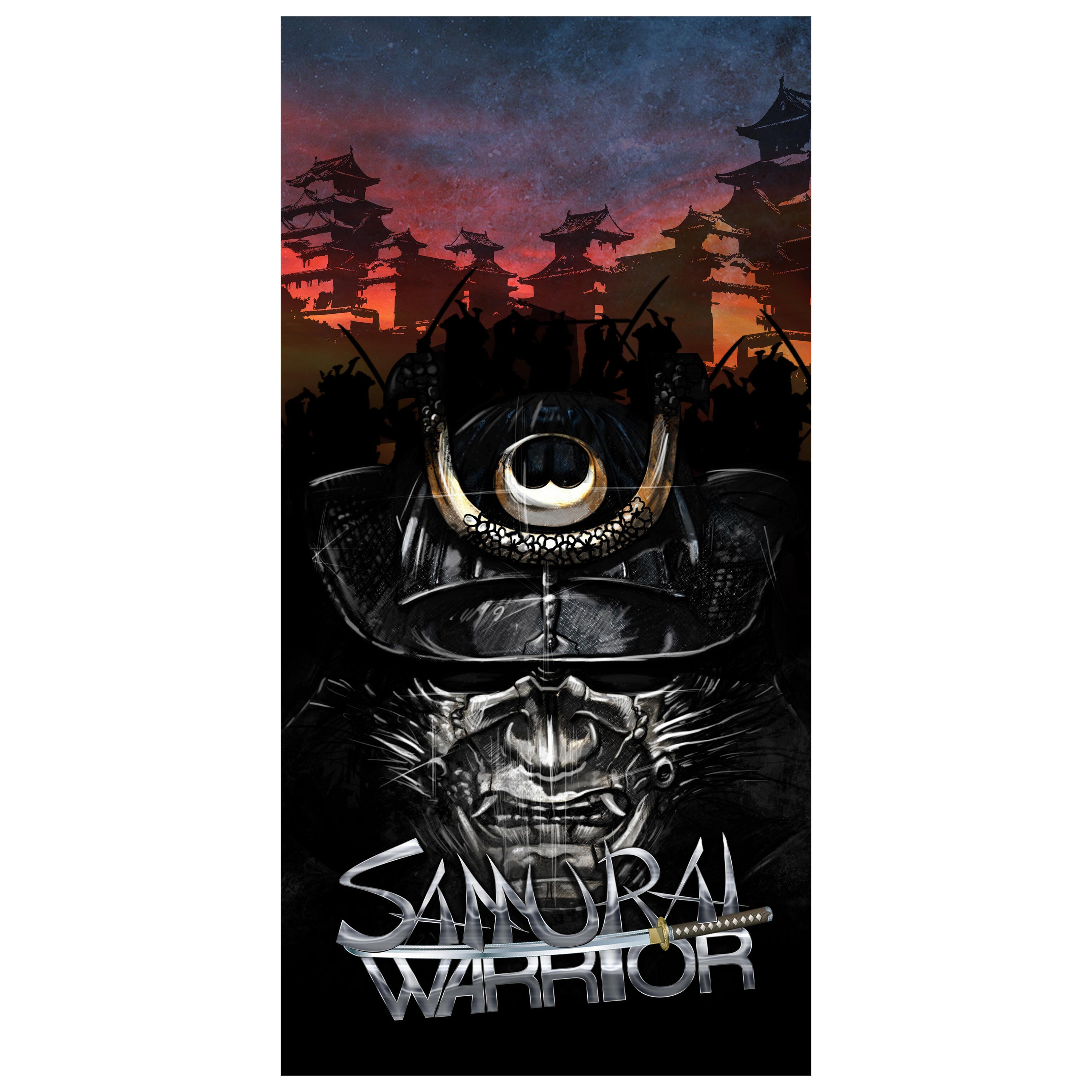 Türtapete Samaurai Warrior M0560 - Bild 2 Türtapete Samaurai Warrior M0560 - Bild 2