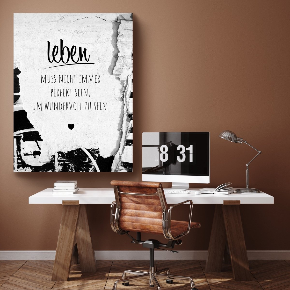 Leinwandbild Spruch, Leben M0573 kaufen - Bild 2 Leinwandbild Spruch, Leben M0573 kaufen - Bild 2