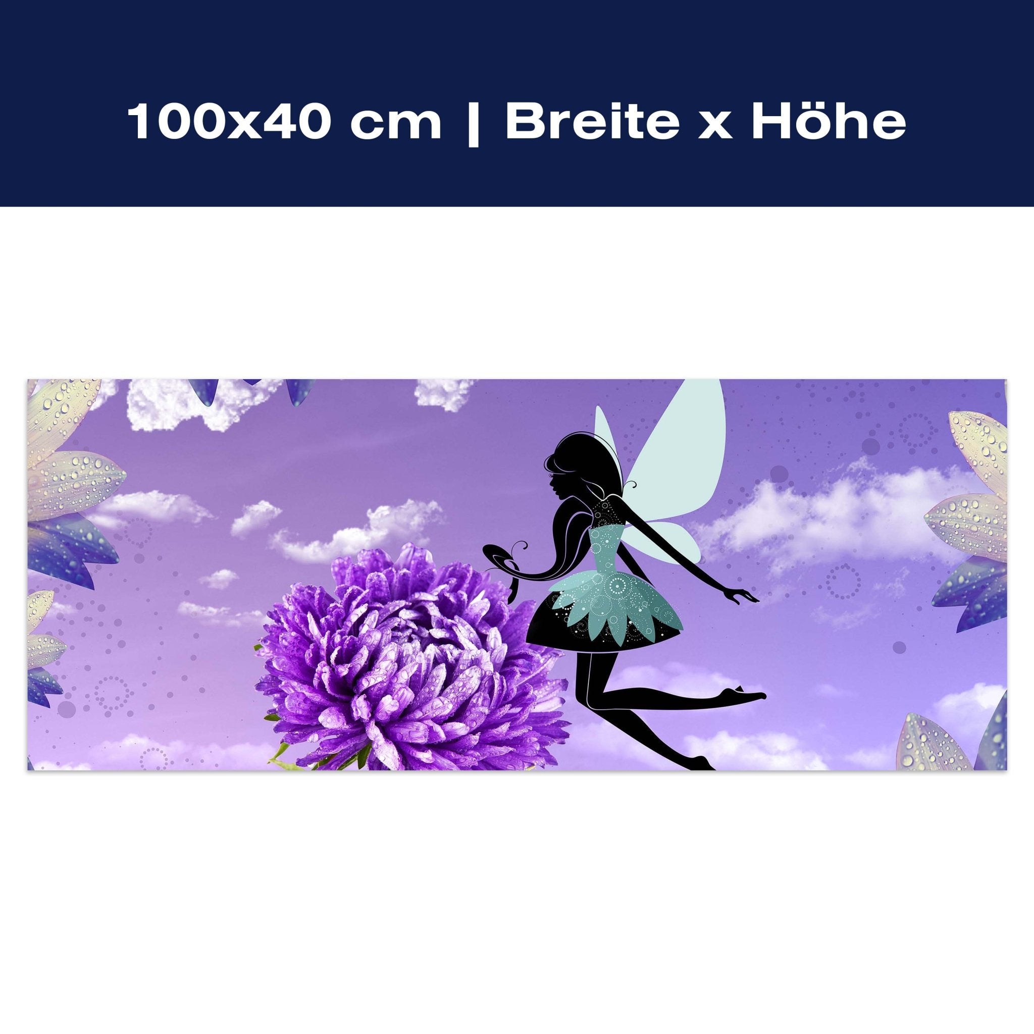 Leinwandbild Blumenfee M0576 Leinwandbild Blumenfee M0576