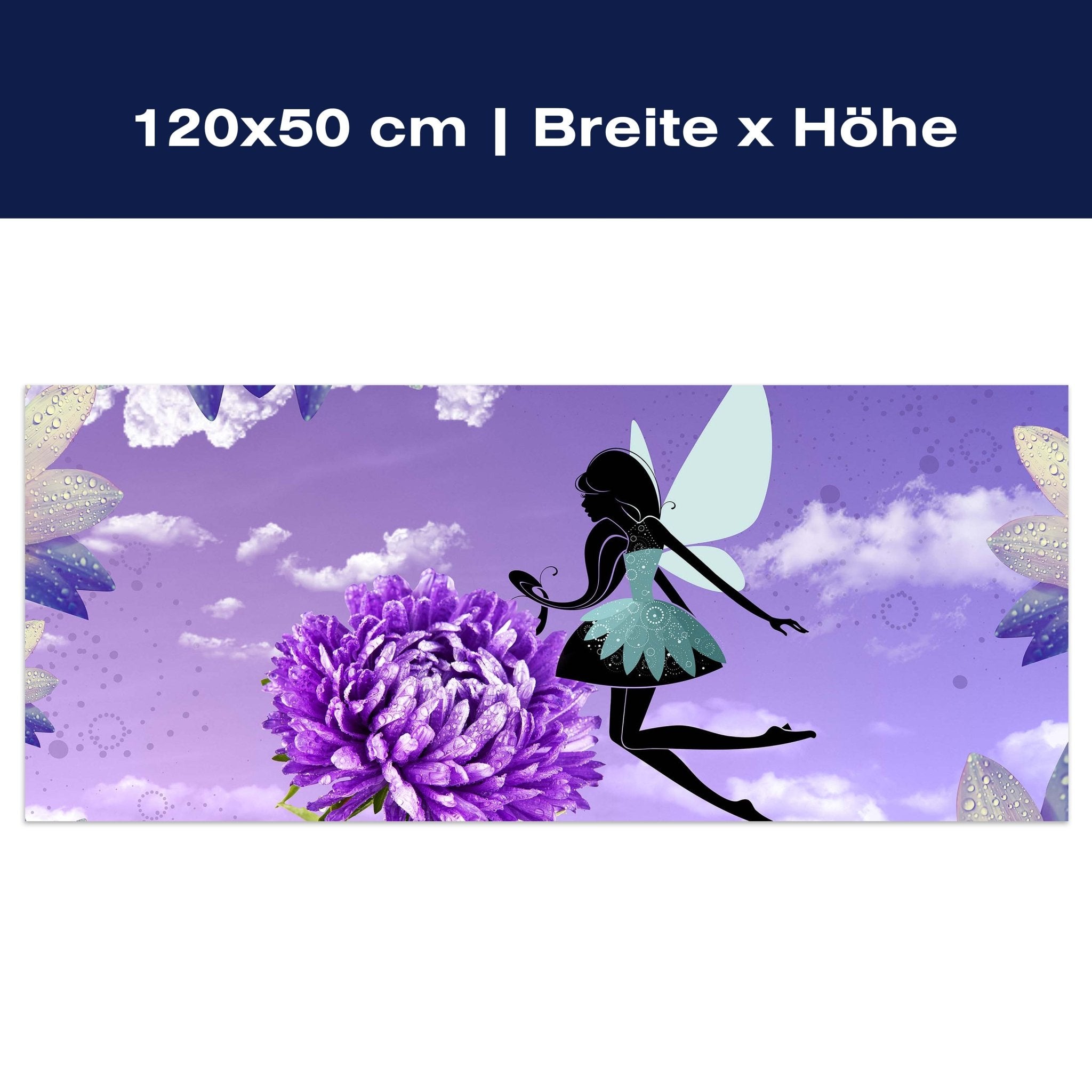 Leinwandbild Blumenfee M0576 Leinwandbild Blumenfee M0576