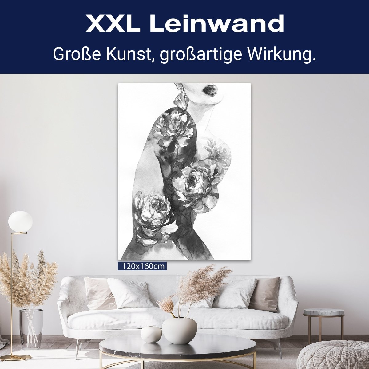 Leinwandbild Malerei, Frau M0576 kaufen - Bild 9 Leinwandbild Malerei, Frau M0576 kaufen - Bild 9