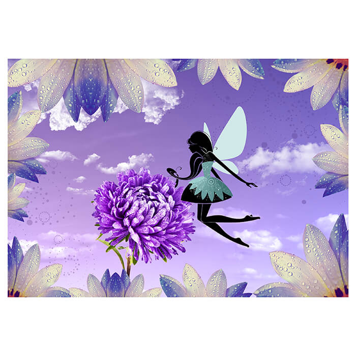 Fototapete Kinderzimmer Blumenfee M0576 - Bild 2 Fototapete Kinderzimmer Blumenfee M0576 - Bild 2