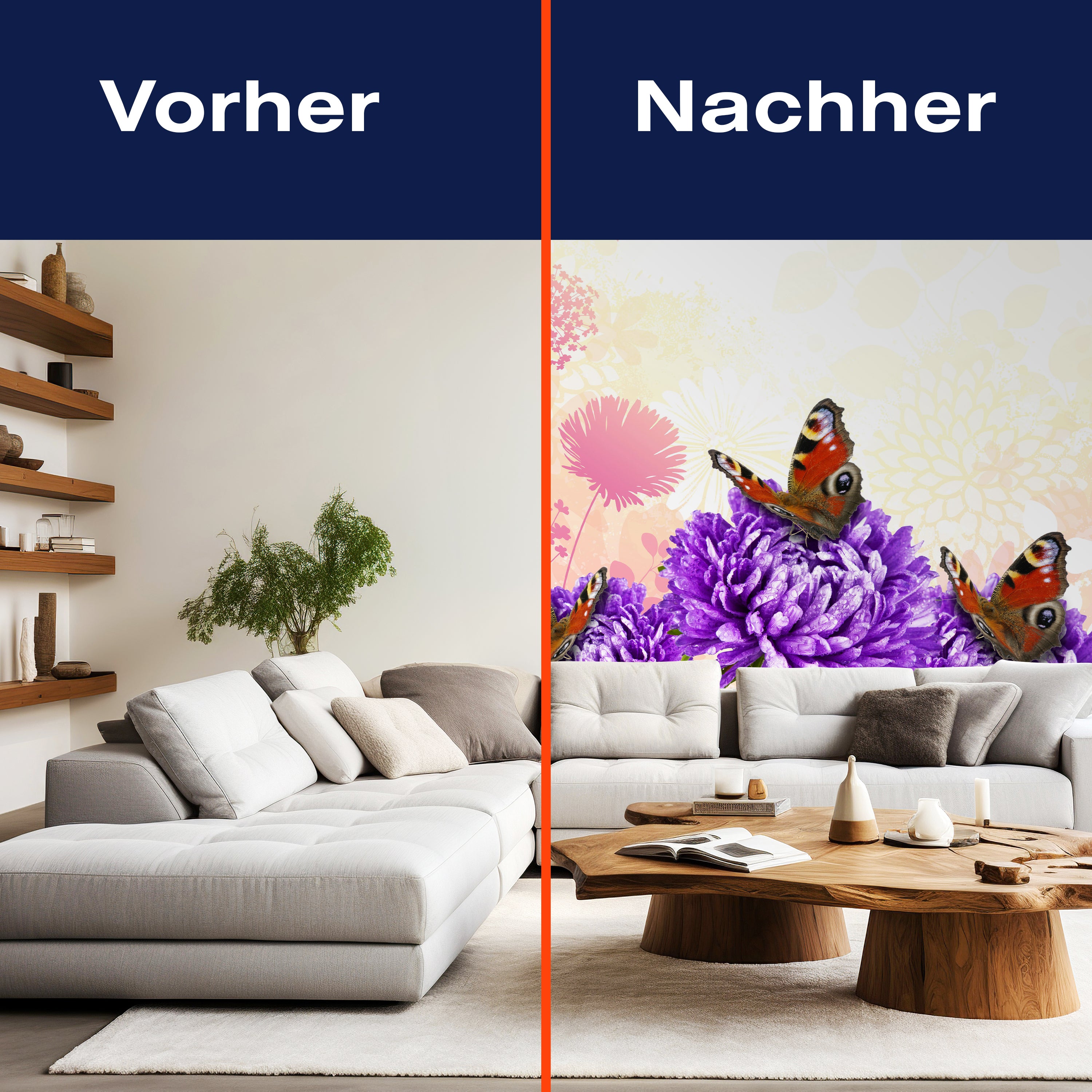 Fototapete Schmetterlinge M0579 - Bild 9 Fototapete Schmetterlinge M0579 - Bild 9