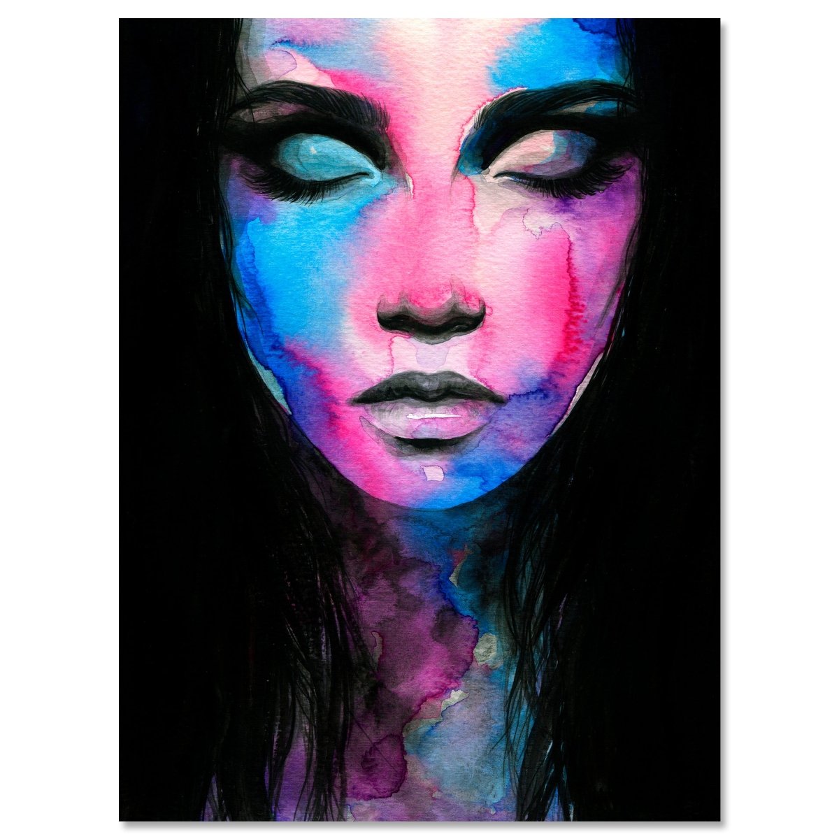 Leinwandbild Malerei, Frau M0580 kaufen - Bild 1 Leinwandbild Malerei, Frau M0580 kaufen - Bild 1