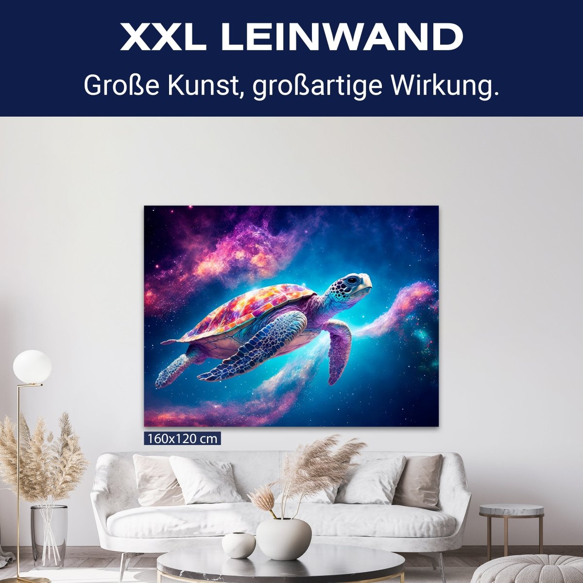 Leinwandbild Fantasy, Schildkröte, Querformat M0603 kaufen - Bild 9