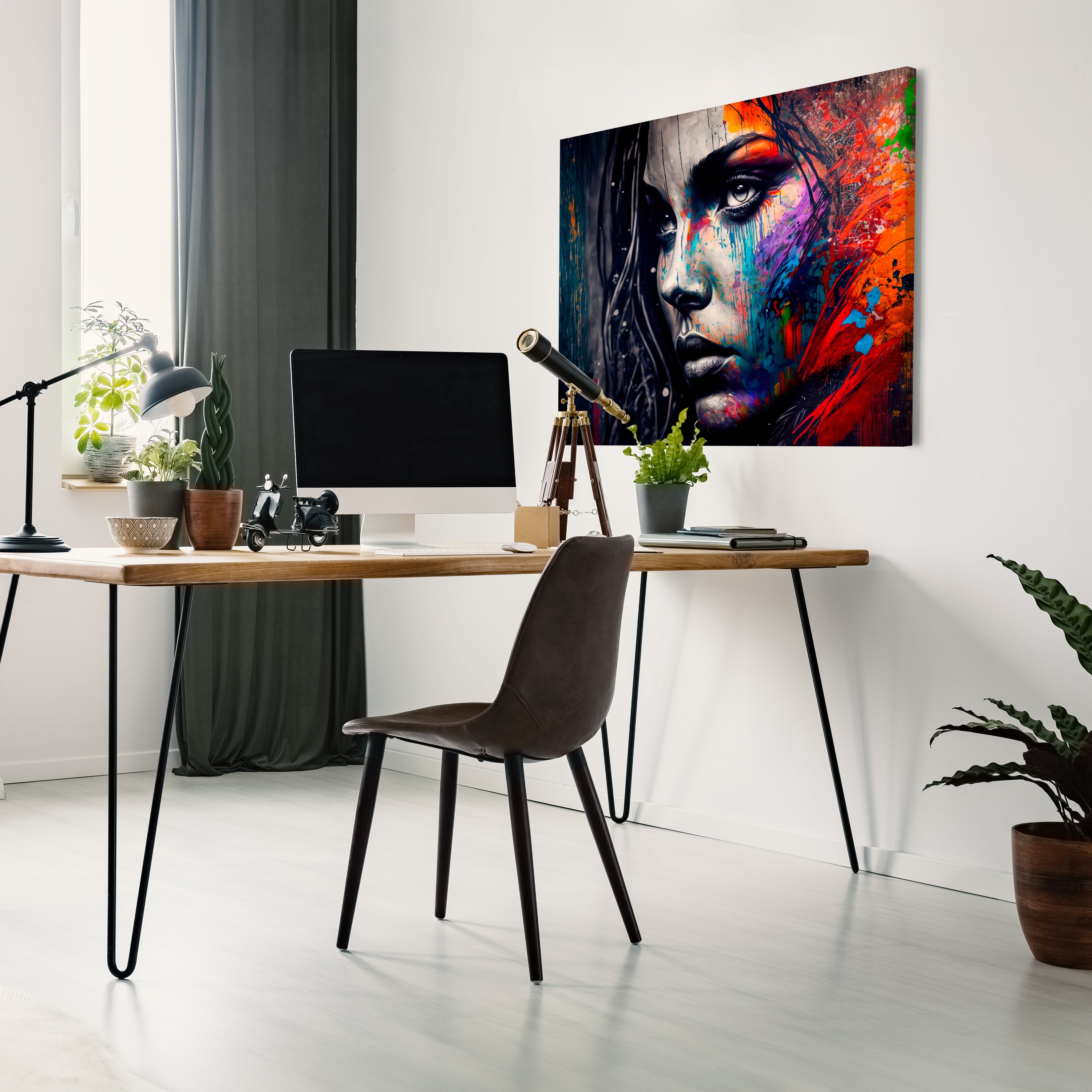 Leinwandbild Digital Art, Frau, Querformat M0606 kaufen - Bild 3 Leinwandbild Digital Art, Frau, Querformat M0606 kaufen - Bild 3