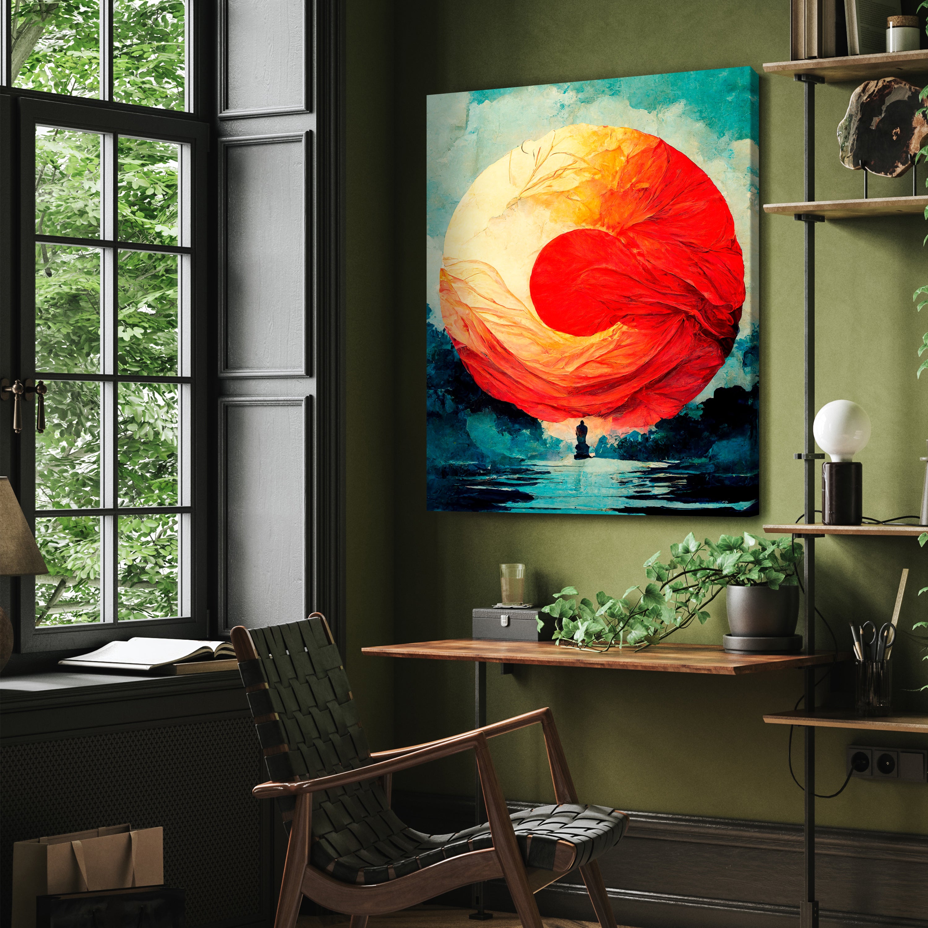 Leinwandbild Malerei, Landschaft Fantasy, Hochformat M0619 kaufen - Bild 3 Leinwandbild Malerei, Landschaft Fantasy, Hochformat M0619 kaufen - Bild 3