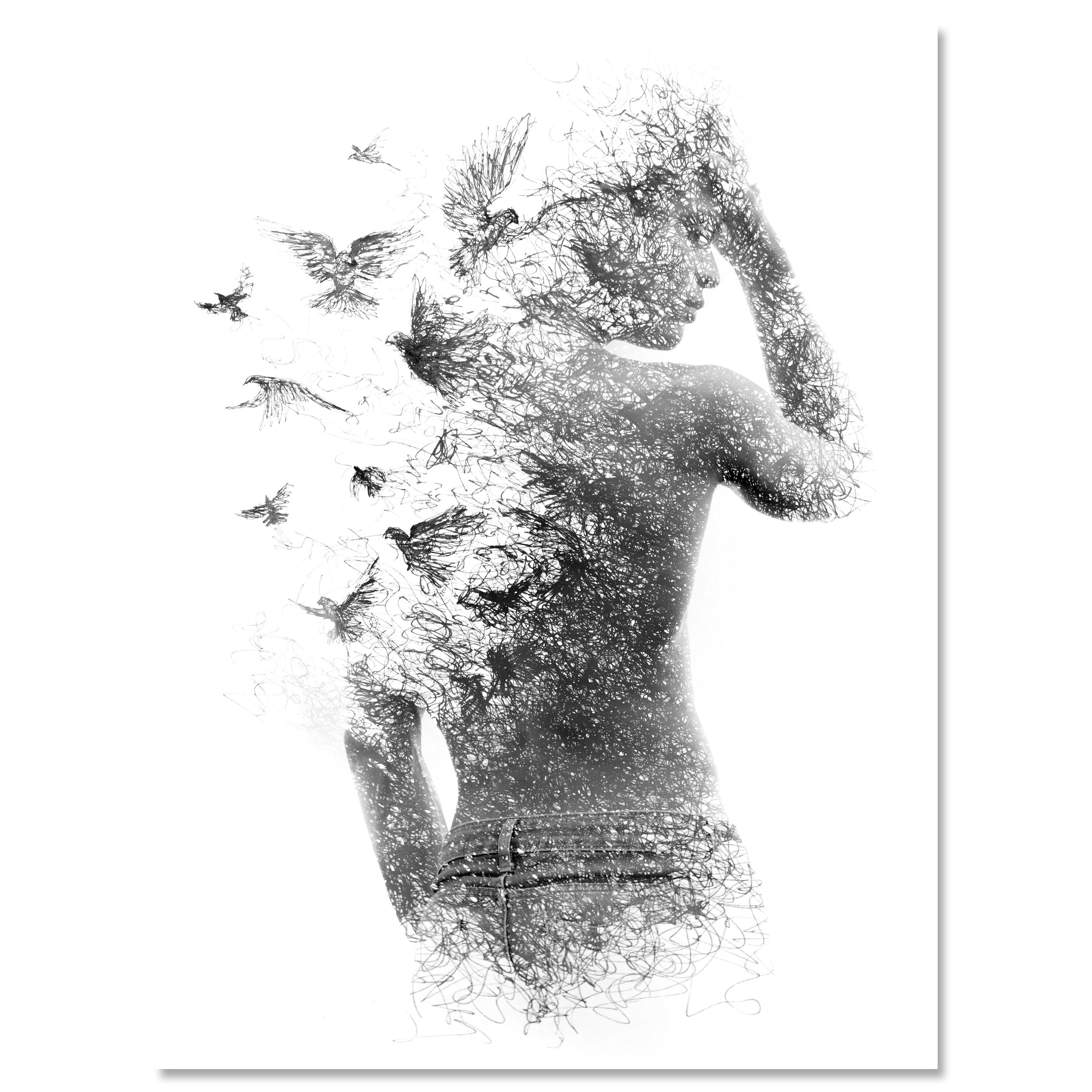 Leinwandbild Digital Art, Frau, Hochformat M0637 kaufen - Bild 1 Leinwandbild Digital Art, Frau, Hochformat M0637 kaufen - Bild 1