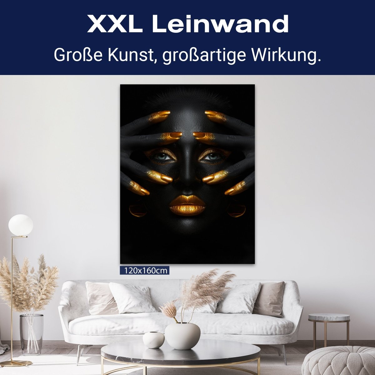Leinwandbild Gold Collection, Frau, Hochformat M0643 kaufen - Bild 9 Leinwandbild Gold Collection, Frau, Hochformat M0643 kaufen - Bild 9