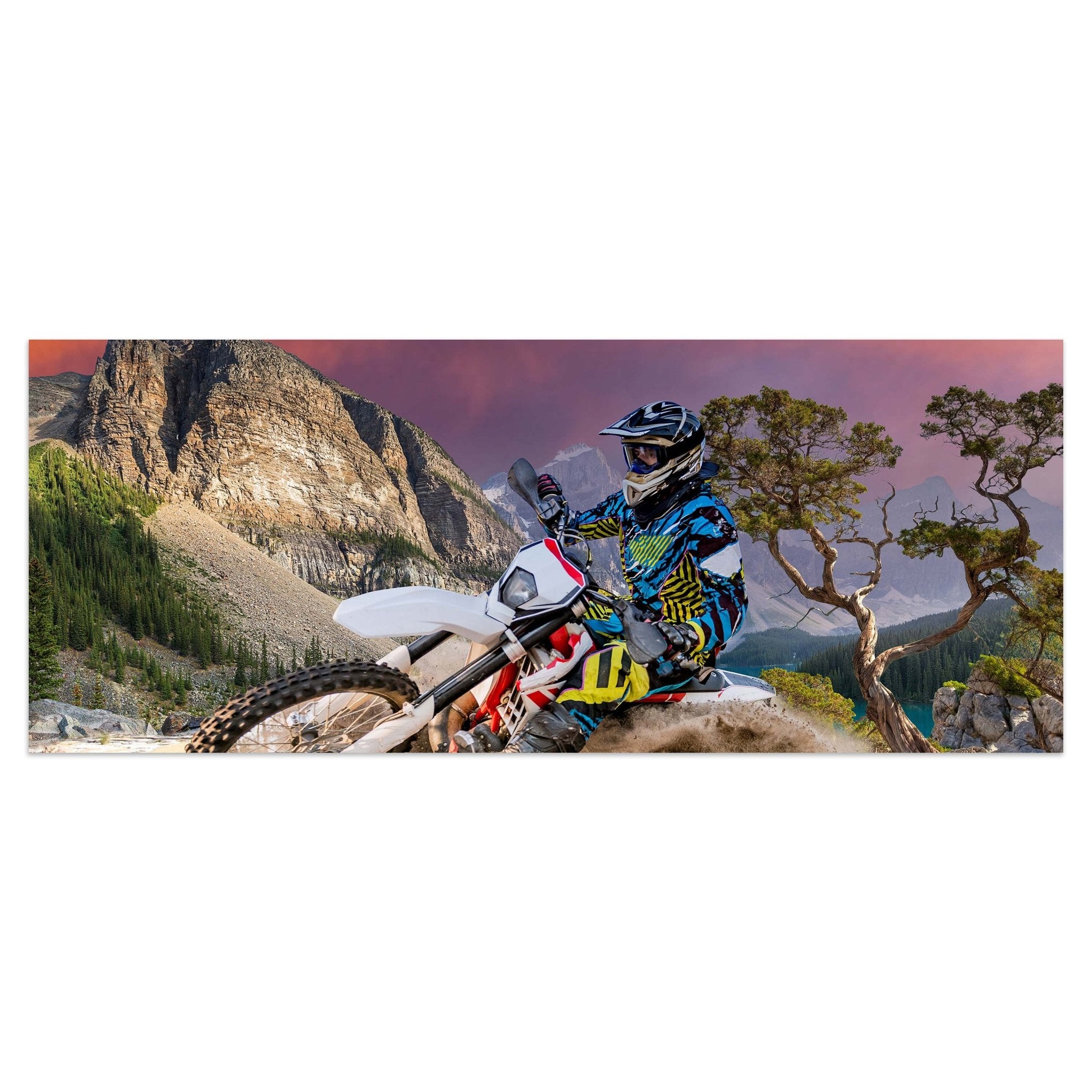 Leinwandbild Enduro Motorbike Racing M0686 kaufen - Bild 1