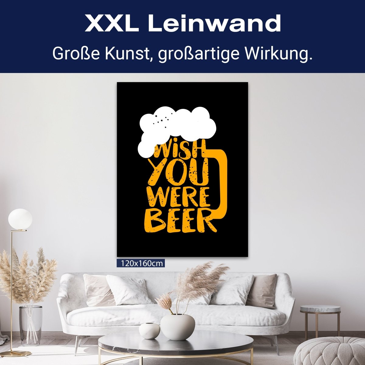 Leinwandbild Essen & Trinken, Bier, Hochformat M0687 kaufen - Bild 9