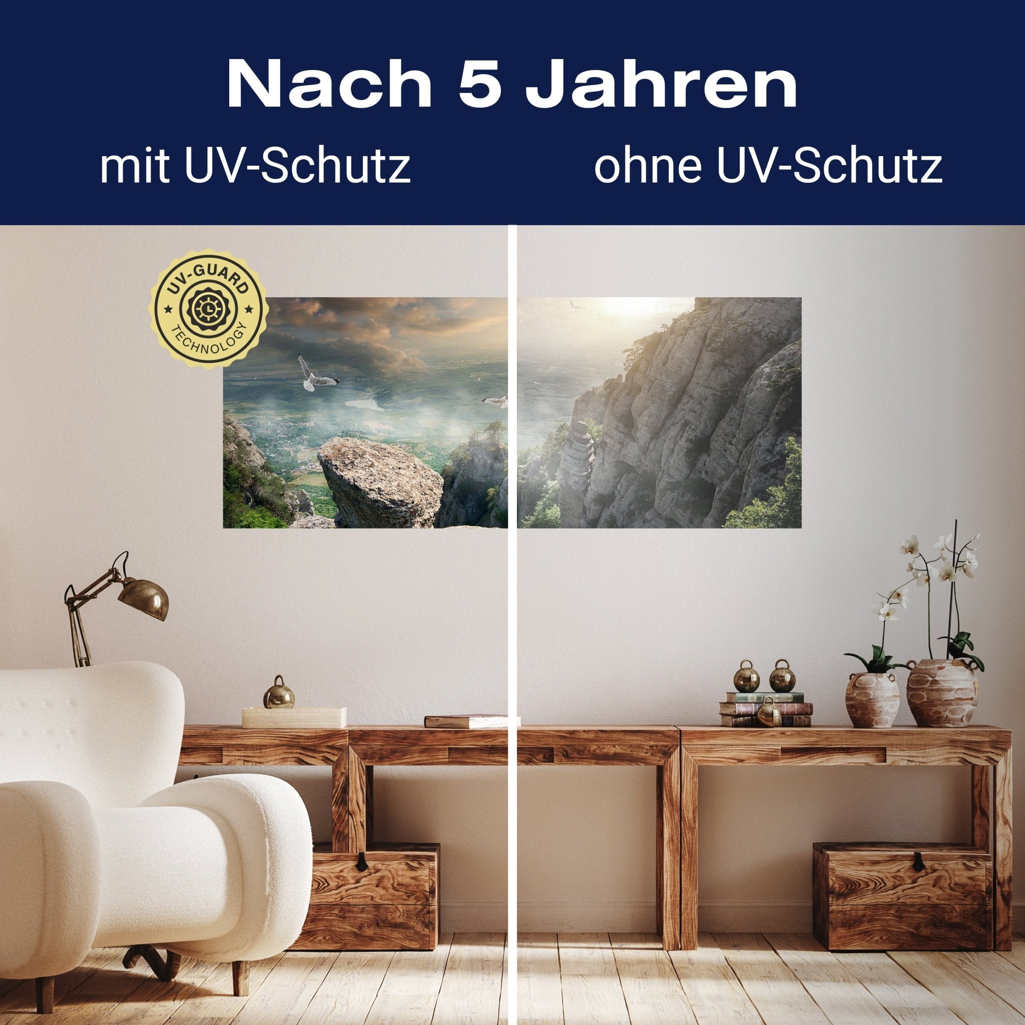 Leinwandbild Blick auf die Berge M0692 kaufen - Bild 9 Leinwandbild Blick auf die Berge M0692 kaufen - Bild 9